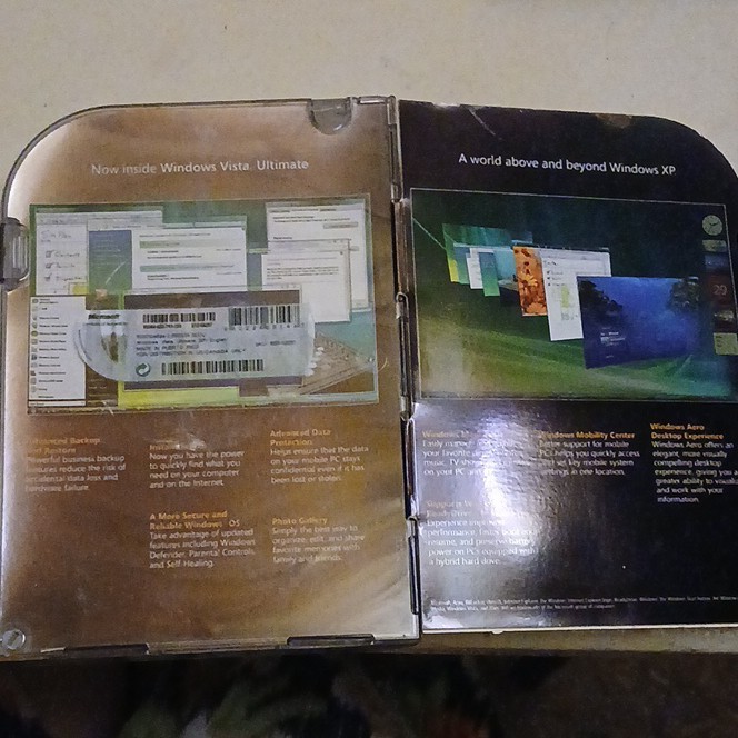 Microsoft Windows Vista Ultimate Service Pack 1 Operating System DVD English