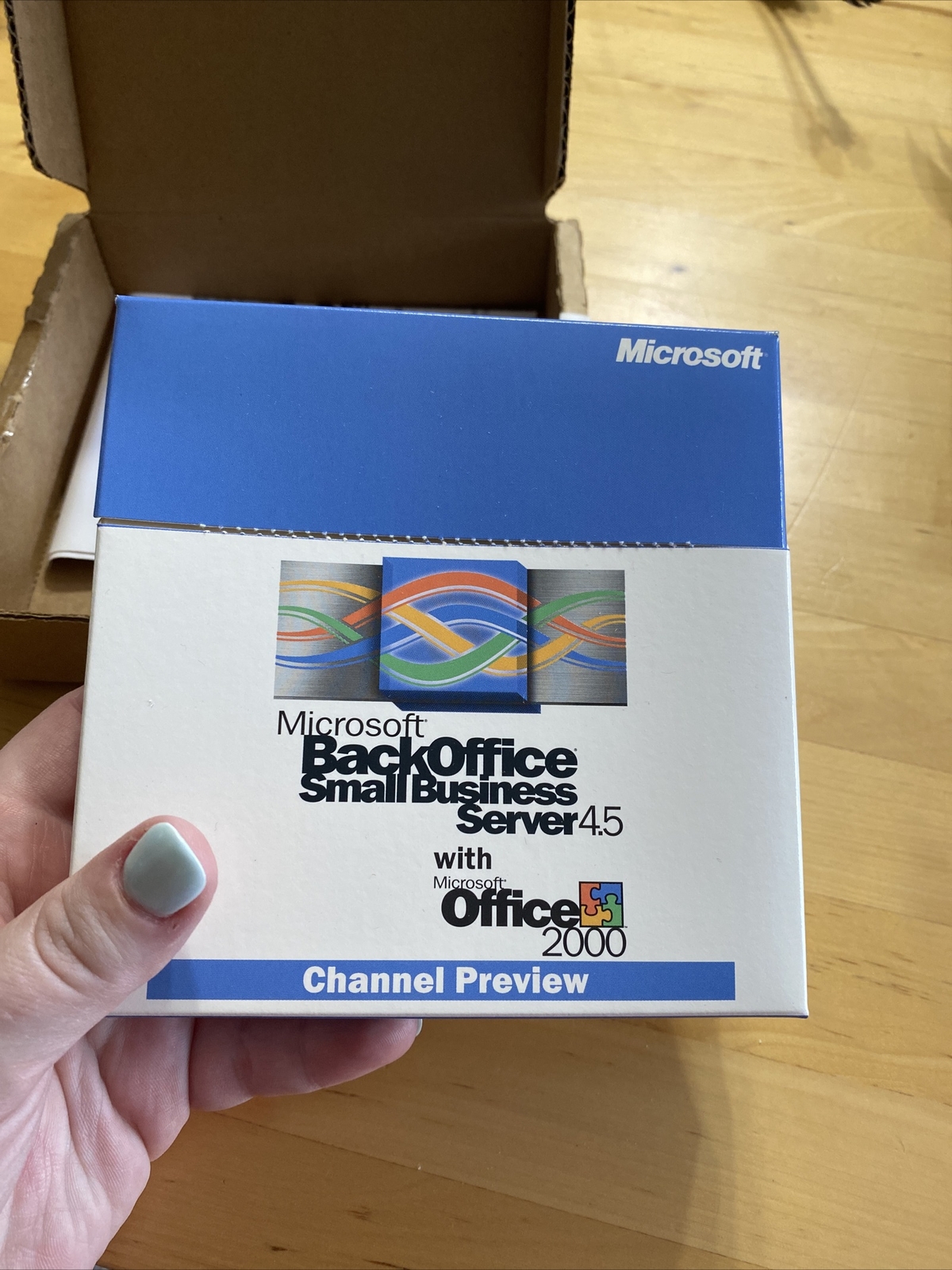 Microsoft back office small business server 4.5 channel preview Super Rare New