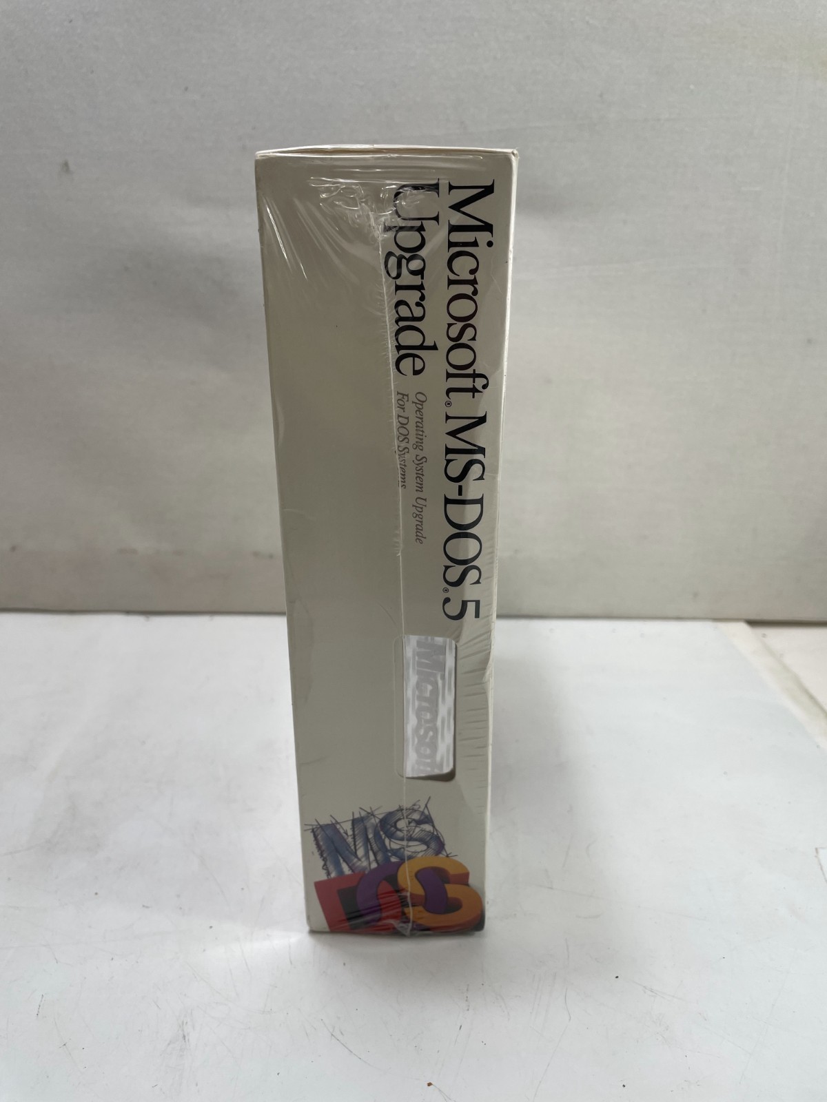 Microsoft MS-DOS 5 Upgrade Operating System Software 5.25″ Floppy Disk SEALED