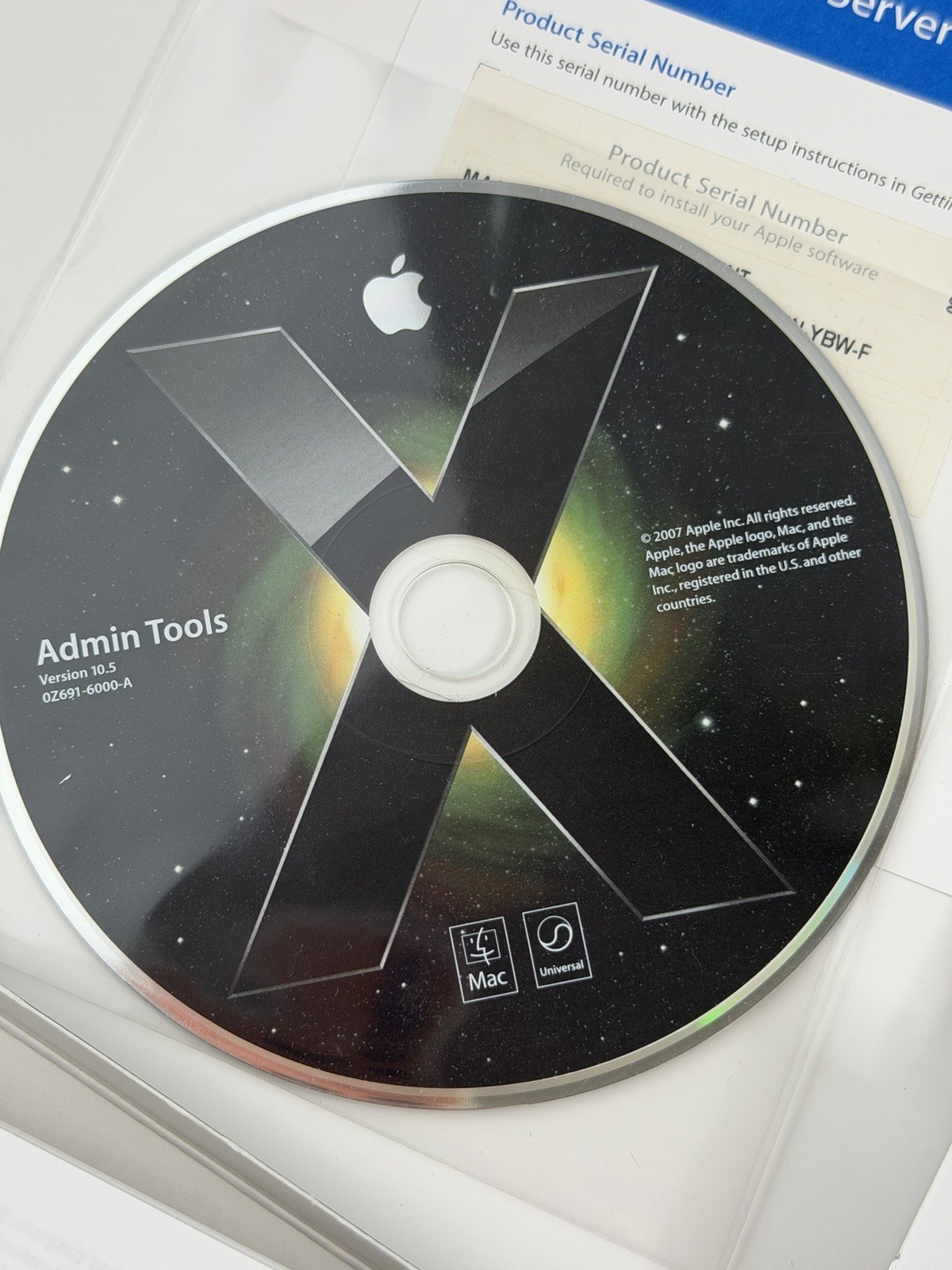 Apple Mac OS X Version 10.5 Leopard Server 10-Client License (MB005Z/A)