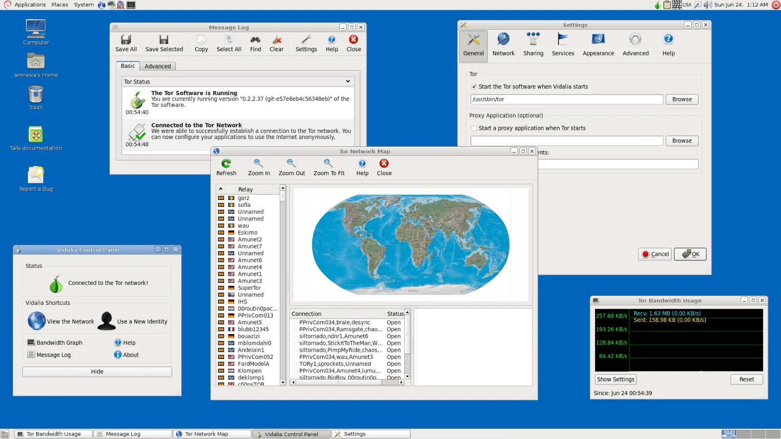Linux Tails 6.17 ~ 64bit Safe Fast Secure Live Bootable Anonymous / Repair 32Gb