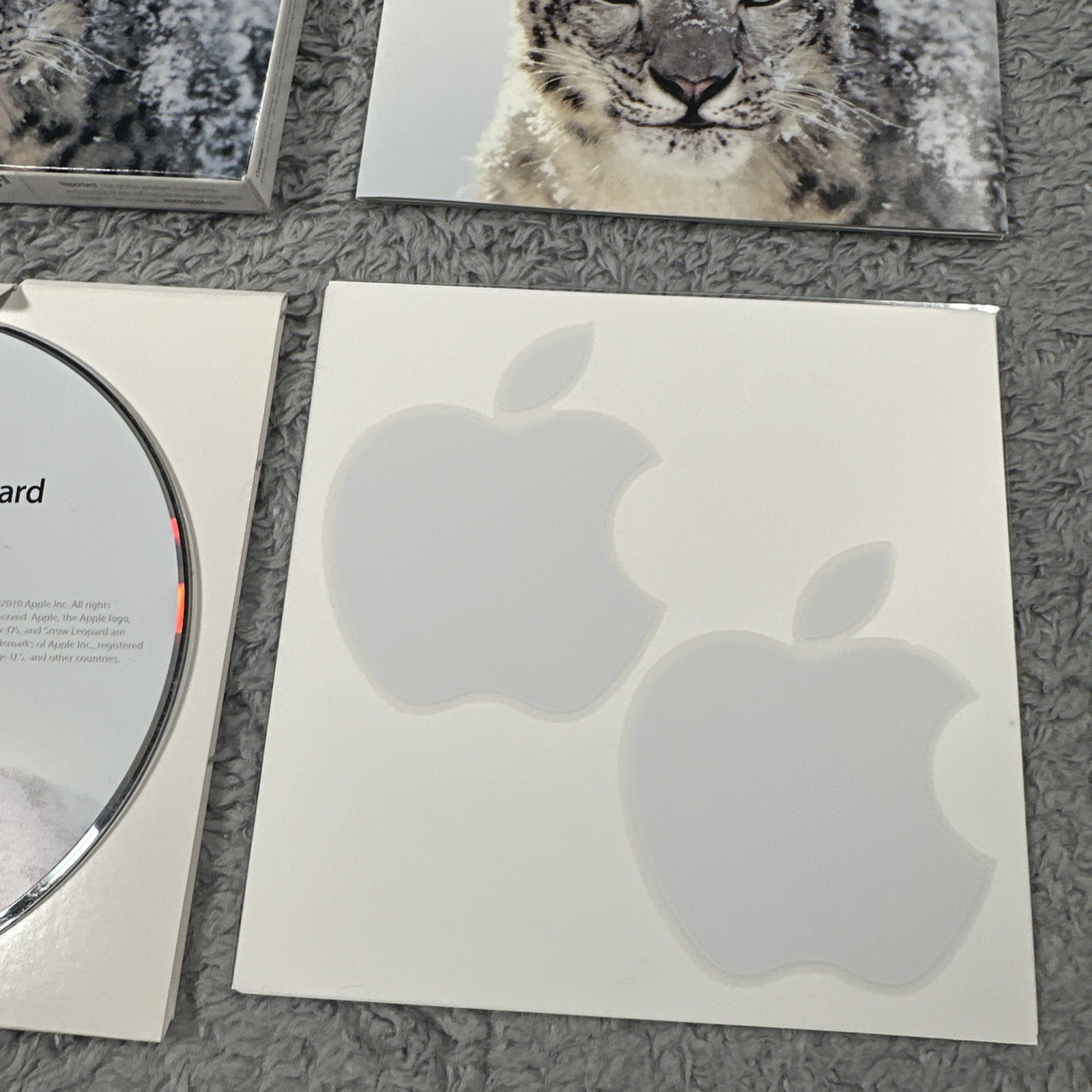 Apple Mac OS x Snow Leopard 10.6.3 Install Disc Complete In Box