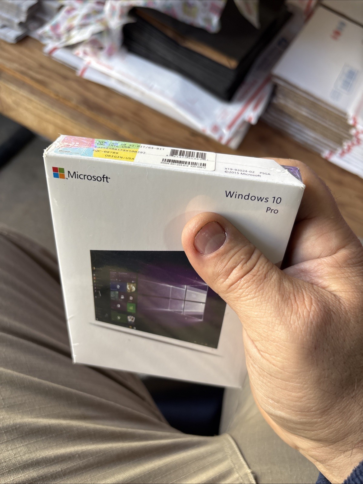 NEW MICROSOFT WINDOWS 10 PRO FULL VERSION USB 3.0 FLASH DRIVE 32/64 BIT SEALED