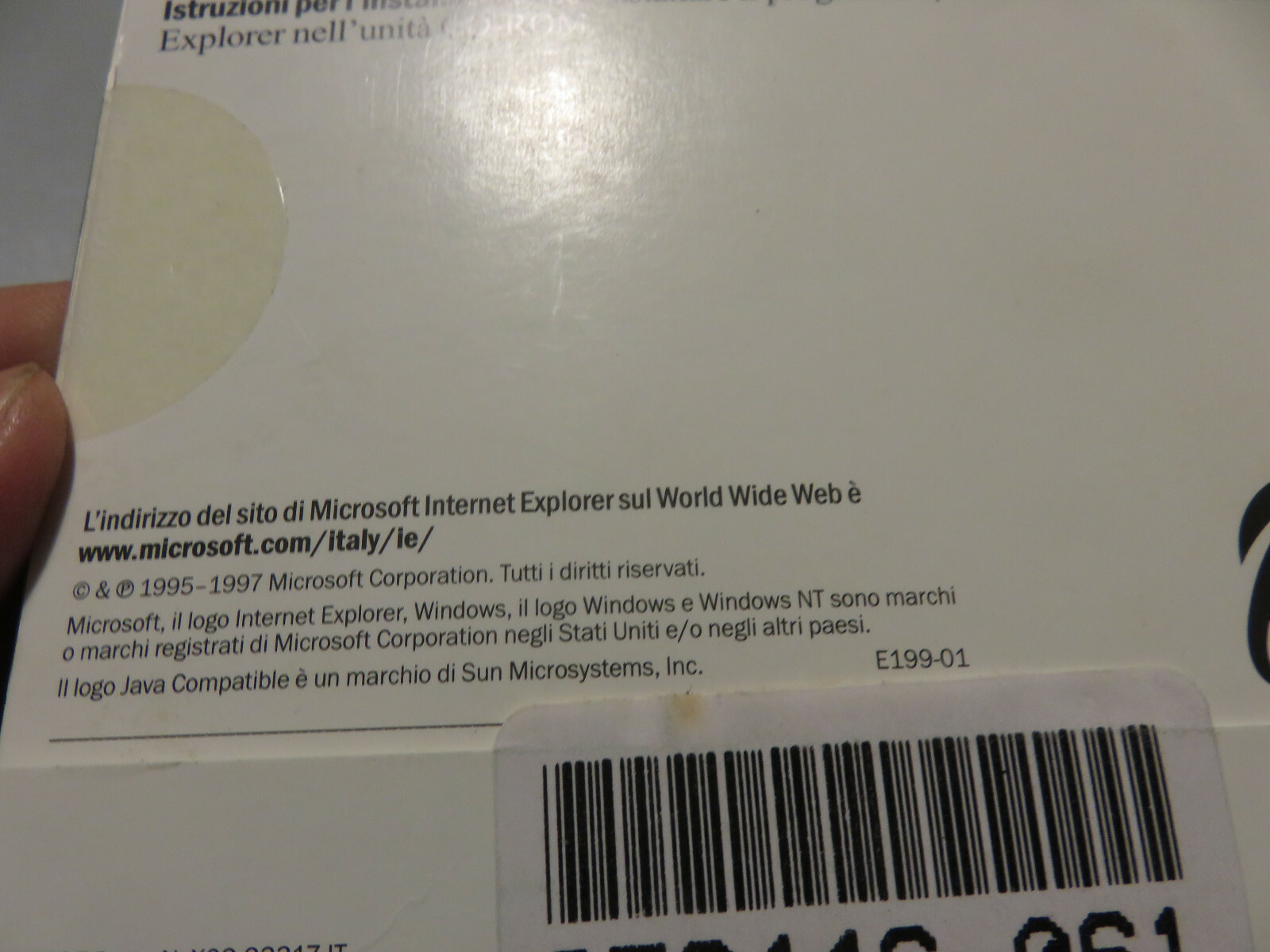 MICROSOFT INTERNET EXPLORER WINDOWS 95 NT CD ROM PROGRAM BROWSER VINTAGE new