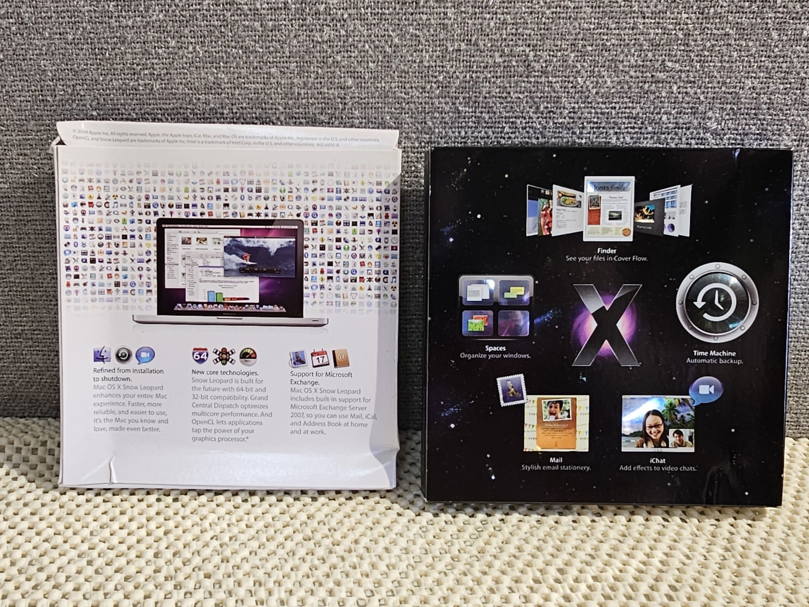 Mac OS X Leopard v10.5.1 Retail Version Install DVD + Snow Leopard
