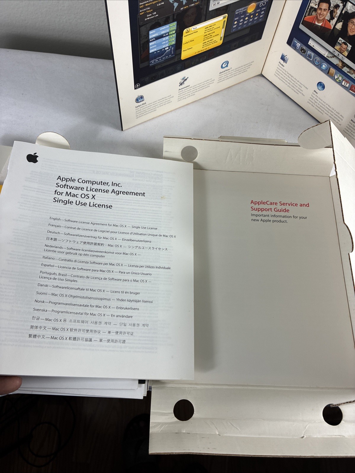 Boxed Apple Mac OS X 10.4 Tiger (M9639Z/A)
