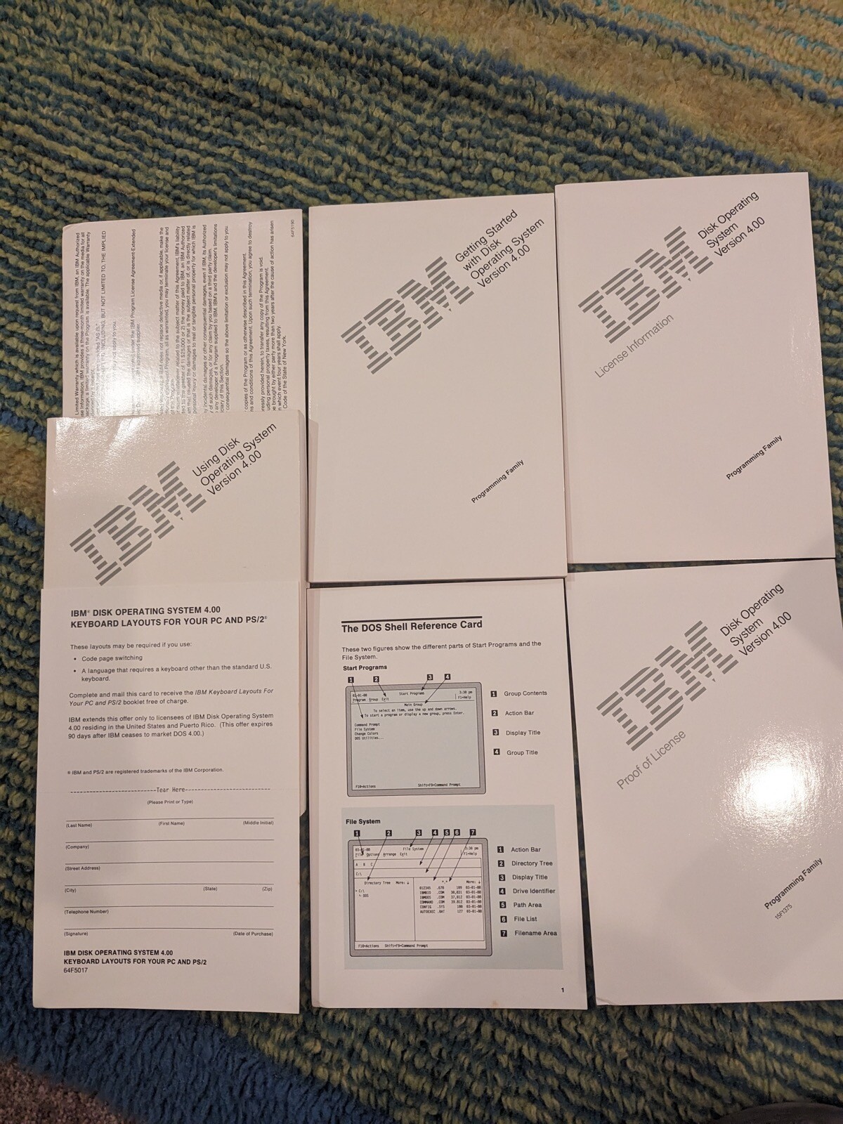 IBM Disk Operating System Version 4.00 DOS