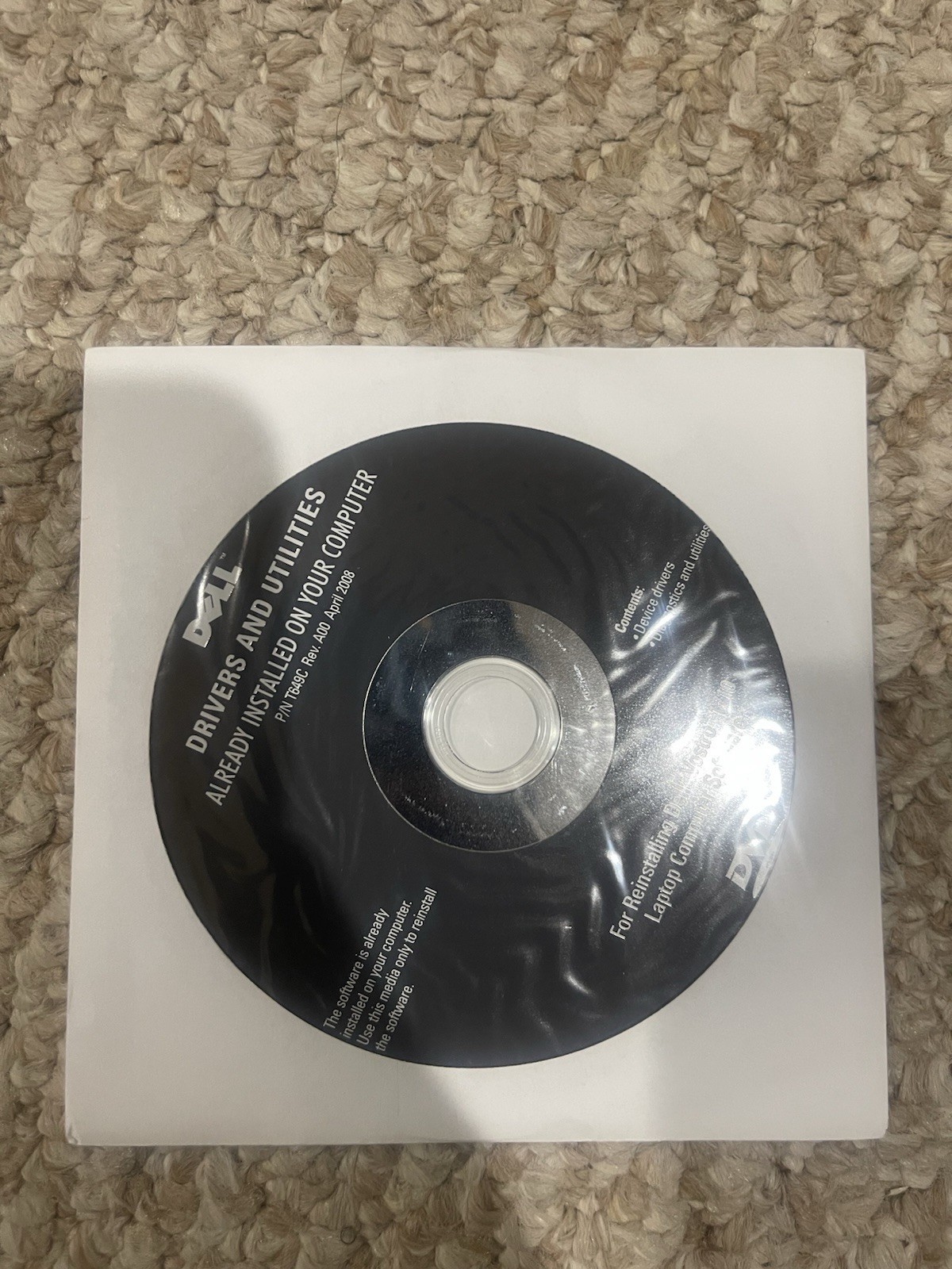 Lot of Dell Windows XP SP2 SP3 Vista Business Recovery Reinstall CDs OEM Sealed