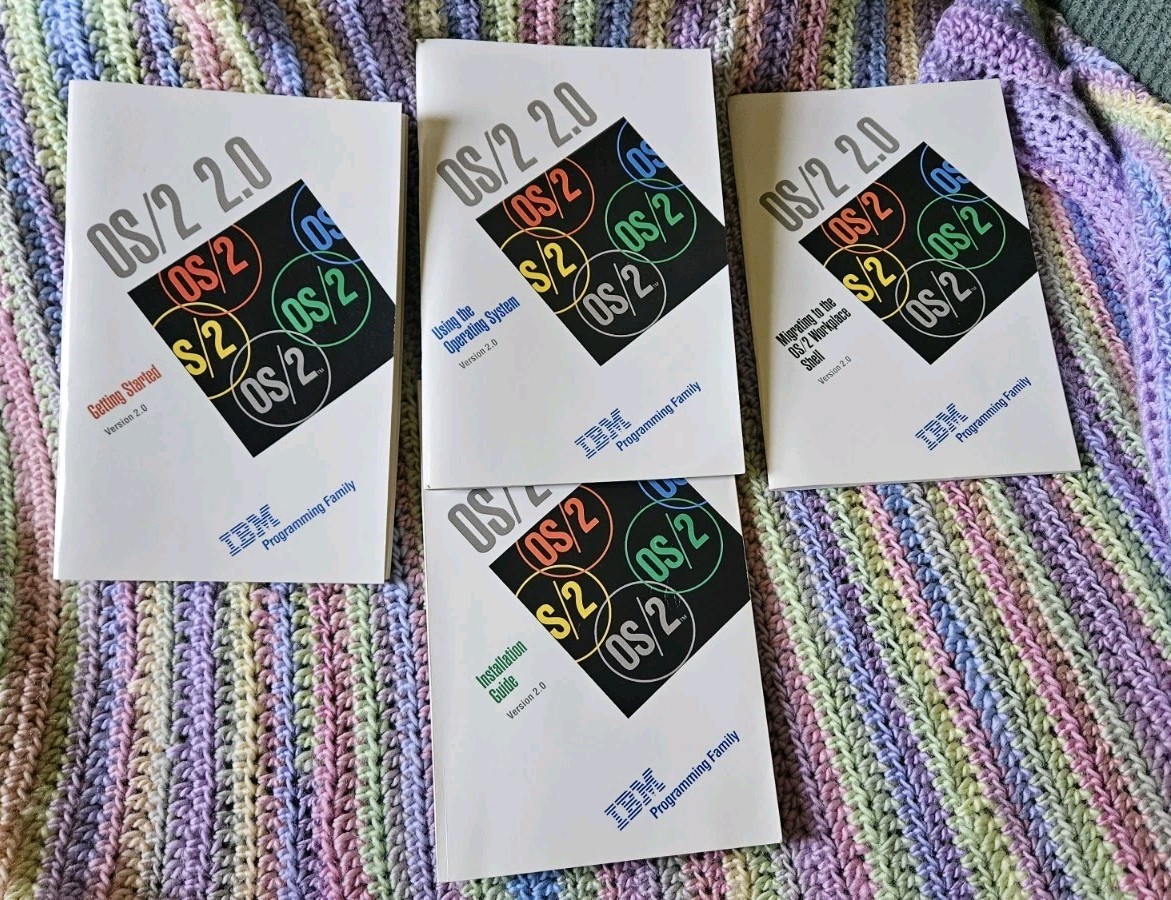 Vintage IBM OS/2 2.0 Full Version 3.5″ in Original Box