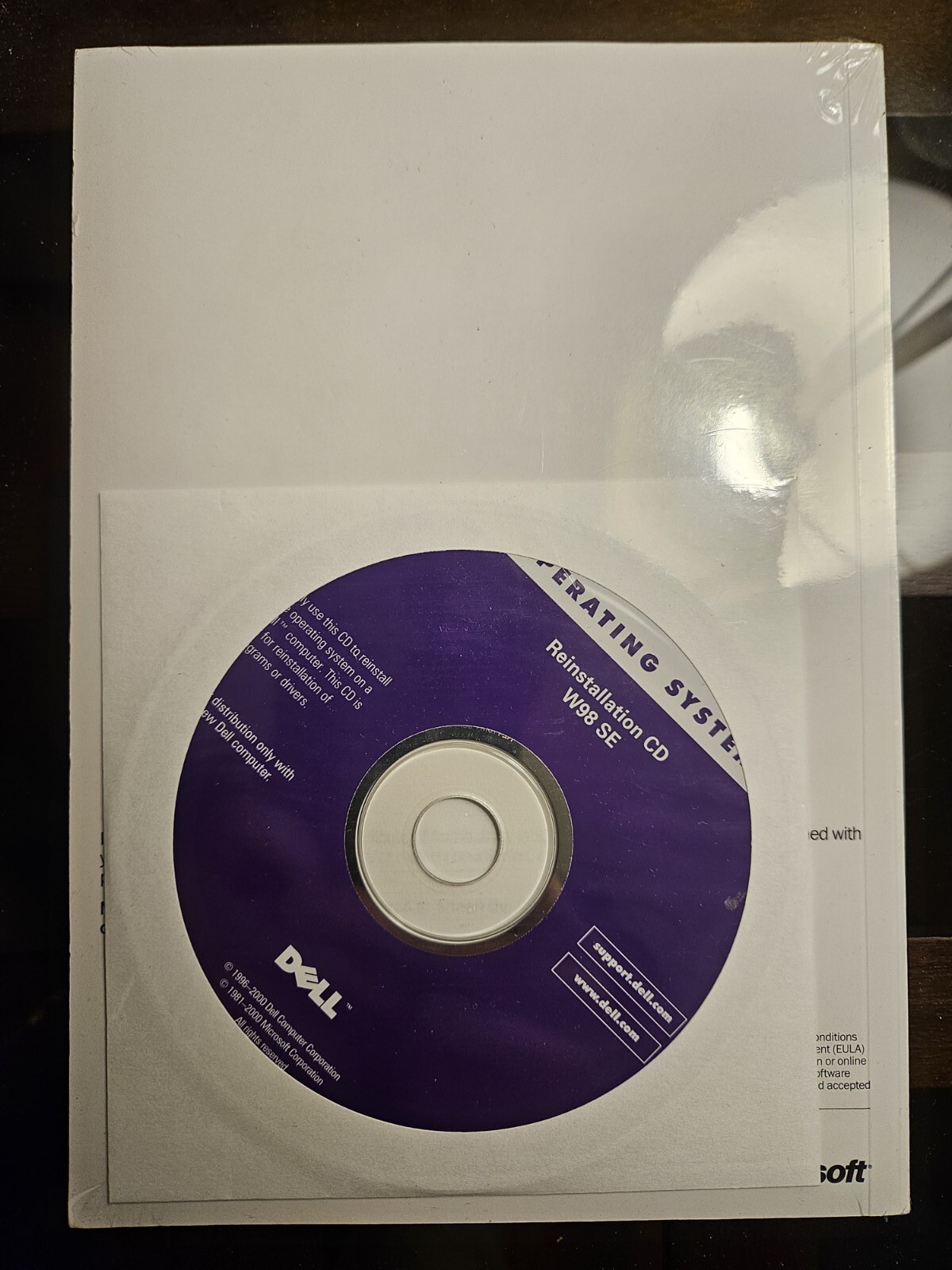 Vintage „getting started Microsoft windows 98 second edition” New with CD