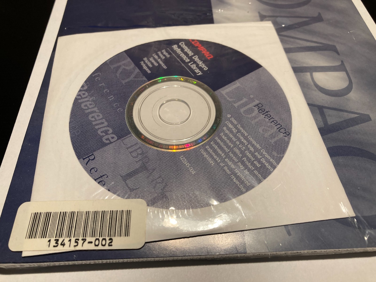 Compaq Deskpro Kit Microsoft Windows NT 4.0 Workstation NO KEY w/P900/Restore CD
