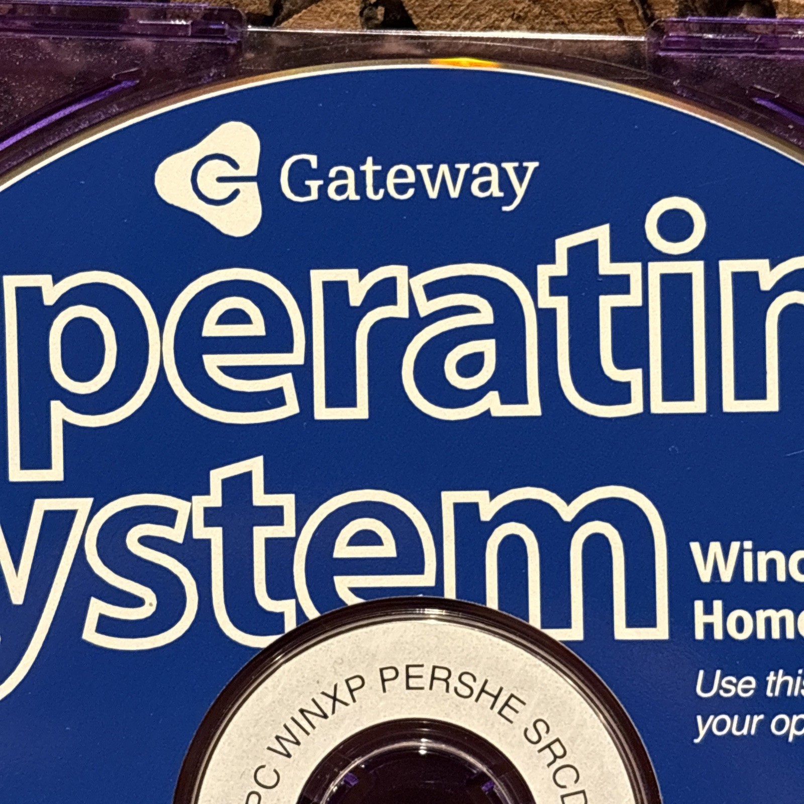 Vintage CD – Microsoft Windows XP Home Edition for Gateway