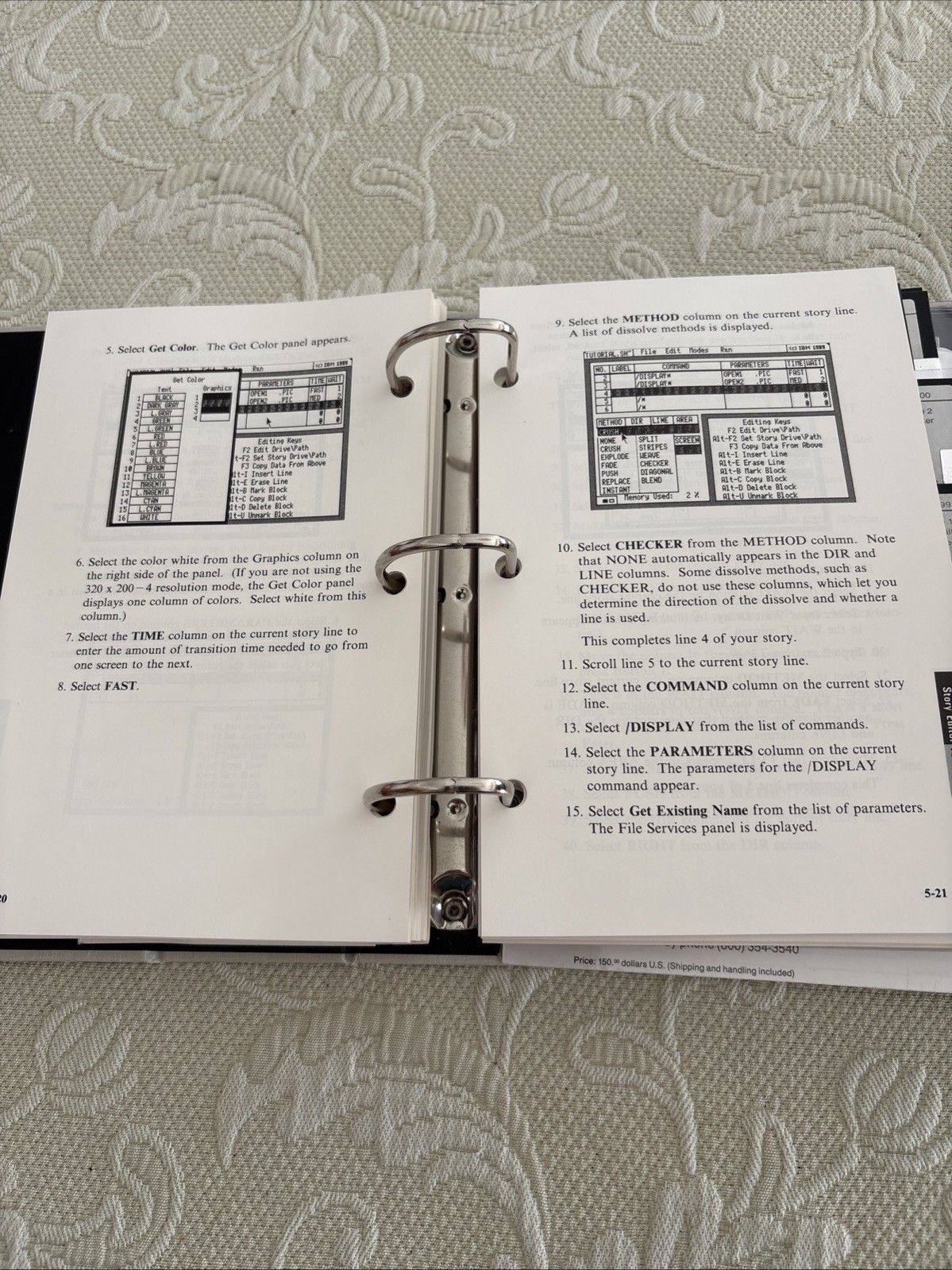 IBM Storyboard Plus Version 2.0, 3.5 Inch Disc An 5.25 Disc, 1989