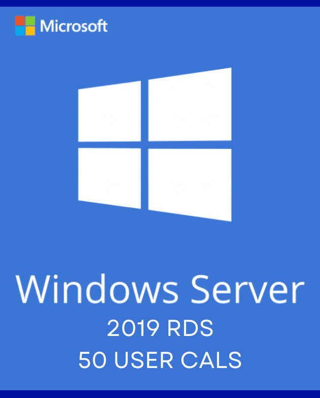 100 Windows Server 2019 RDS [REMOTE DESKTOP SERVICES] 2x 50 USER CAL – BRAND NEW