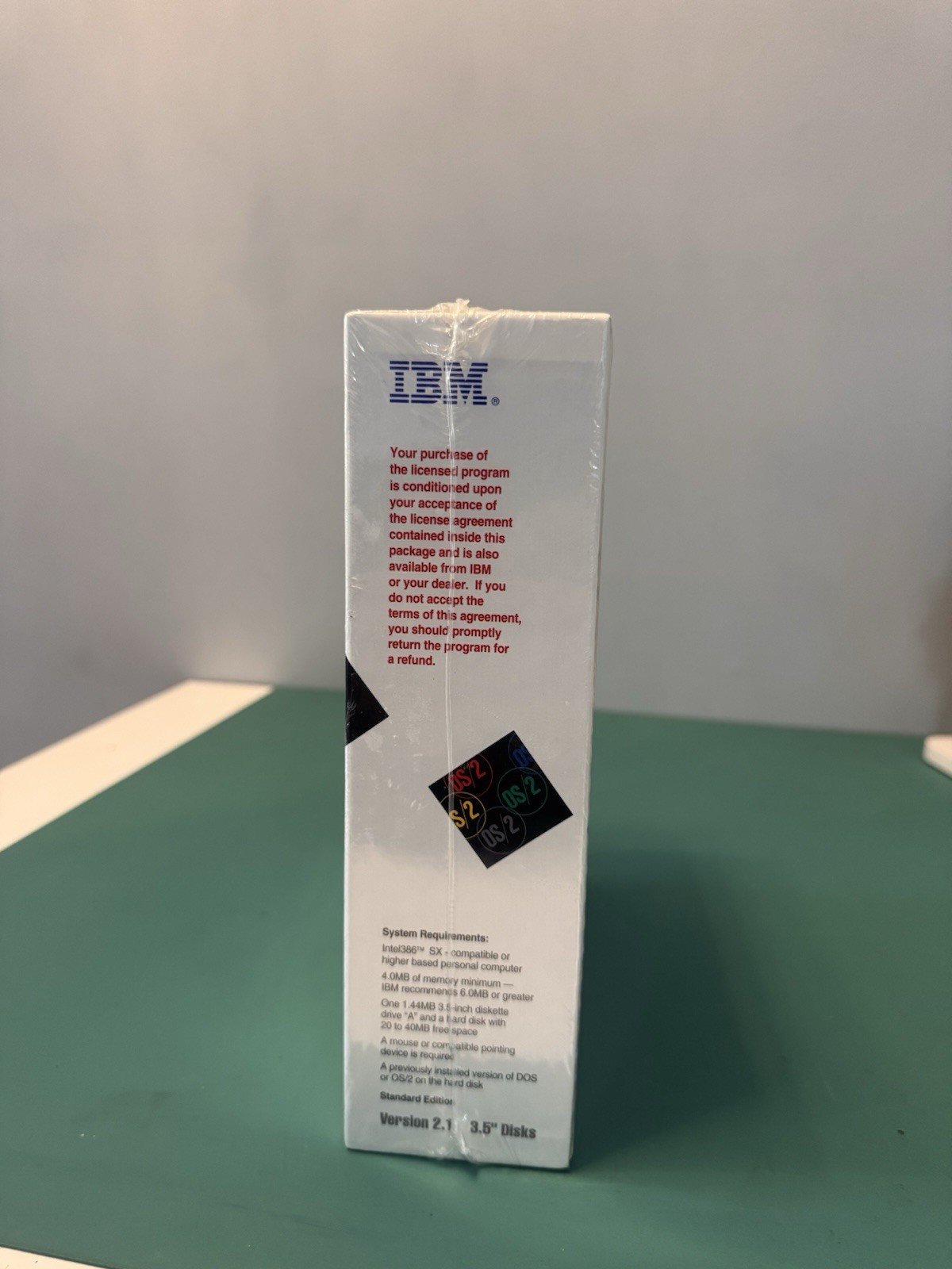 IBM OS/2 Version 2.1 Upgrade Edition Operating System 3.5″ Floppy, English