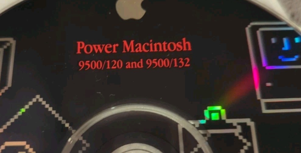Apple Power Macintosh 9500/120, and 9500/132 Install/Restoration CD