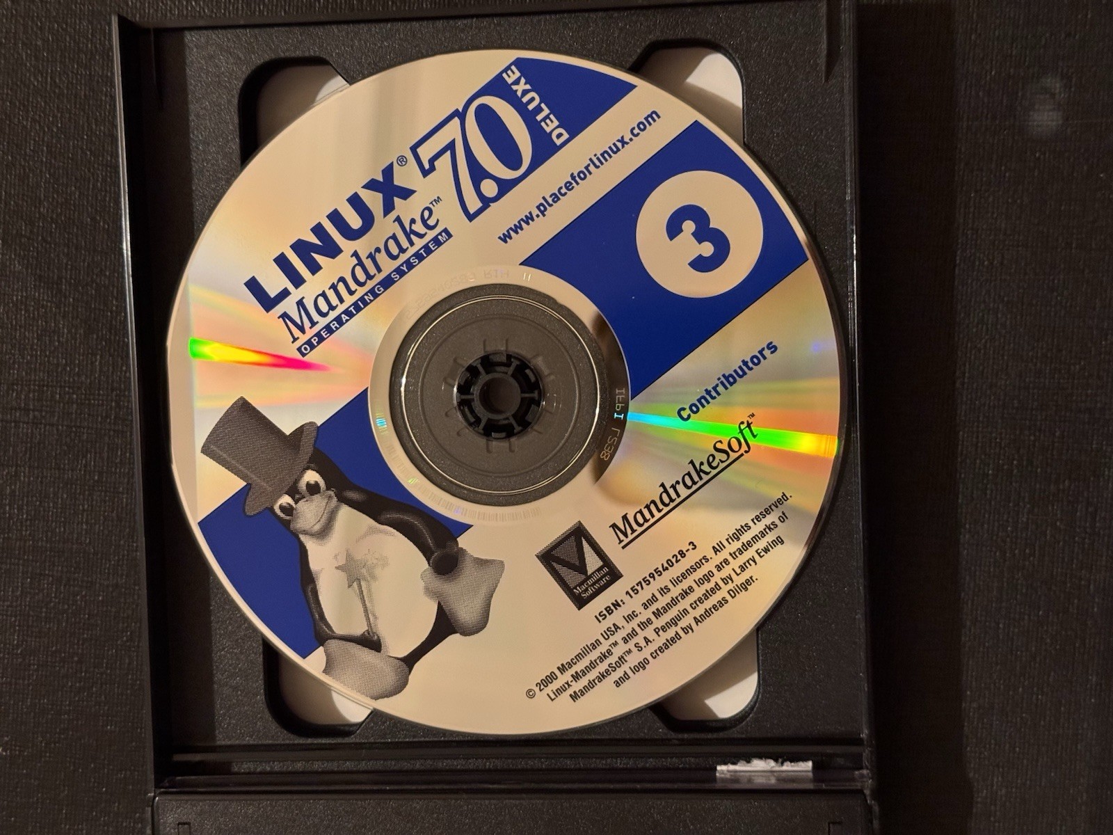 Linux Mandrake Operating System 7.0 Deluxe 5 Disc