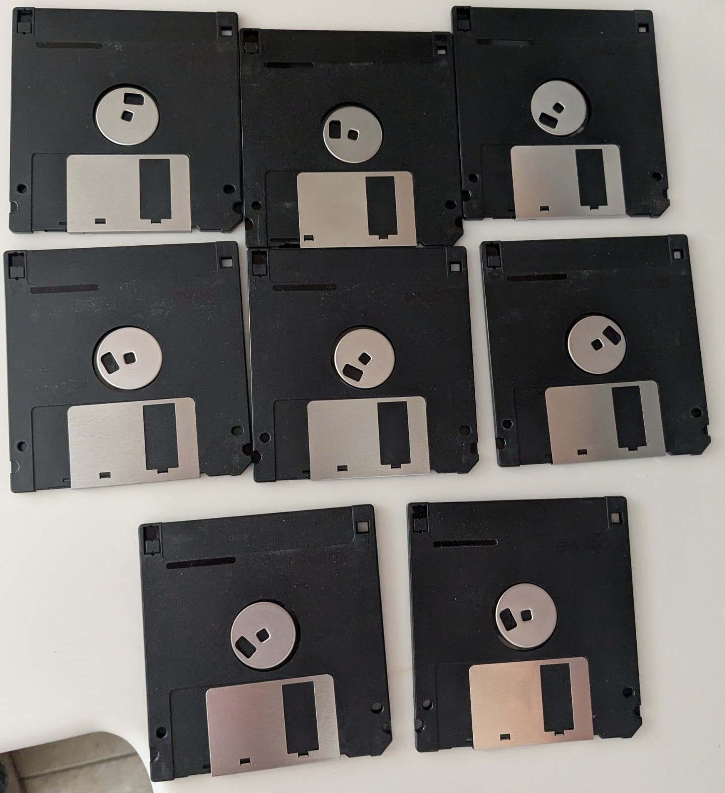 Early 1992 Dell Microsoft Windows 3.1 8 disc set 3.5″ Floppy Vintage Software