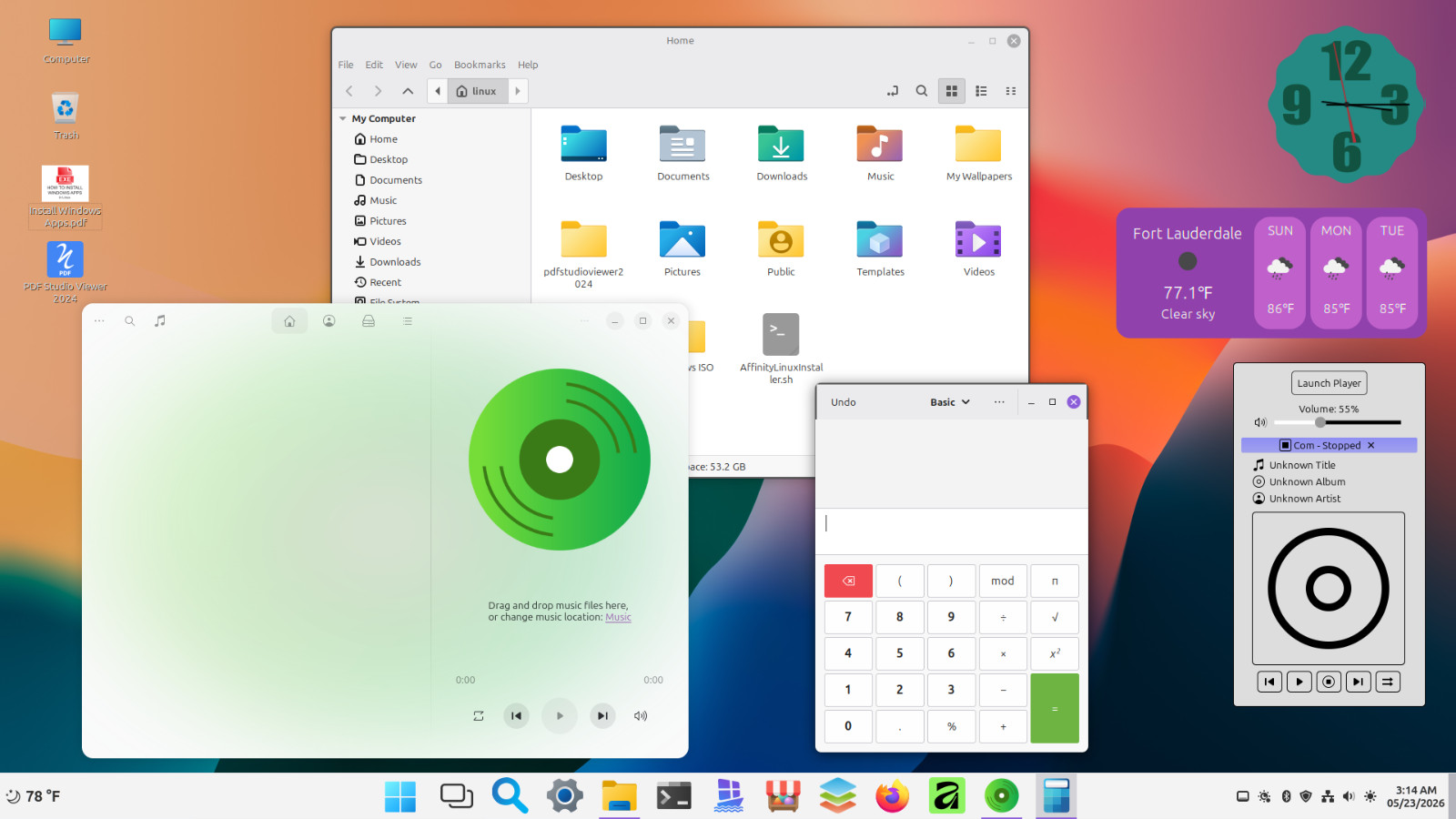 Linux Mint 22.3 Preloaded on 2.5″ 500GB Hard Drive (Windows 11 theming) #5