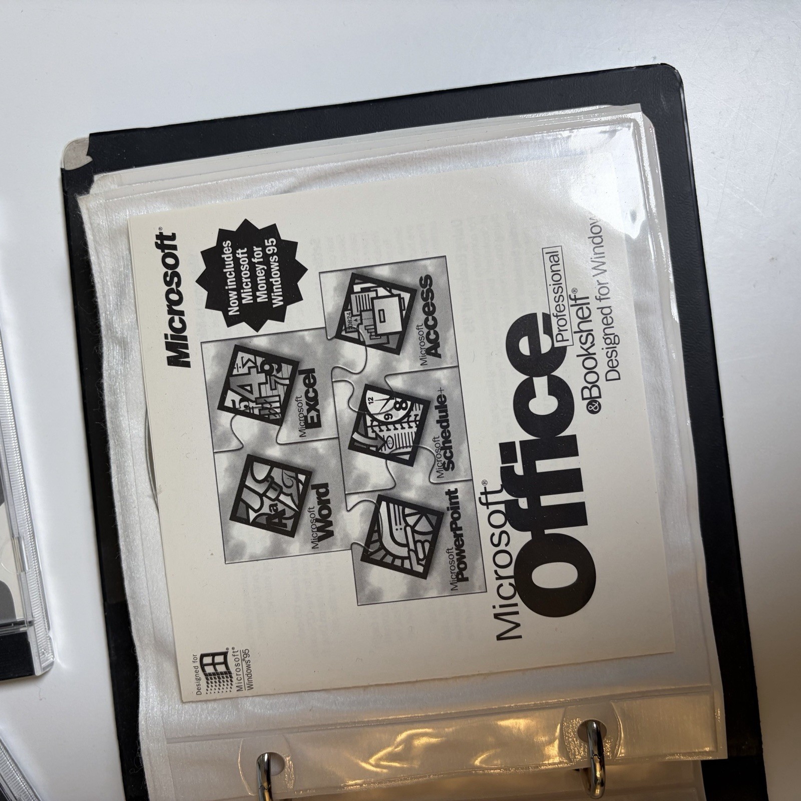 Vintage Gateway 2000 Software Bundle Windows 95 CDs Manuals Binder Microsoft OEM