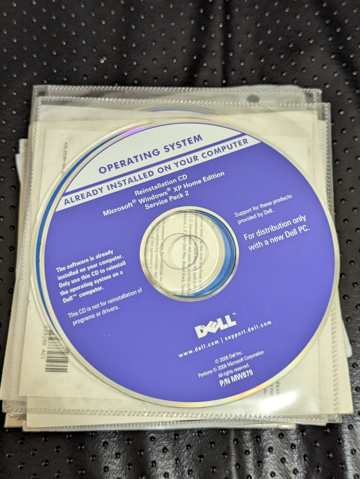 Factory Sealed! Windows XP Home Edition 2002 + Dell Support Package And Software