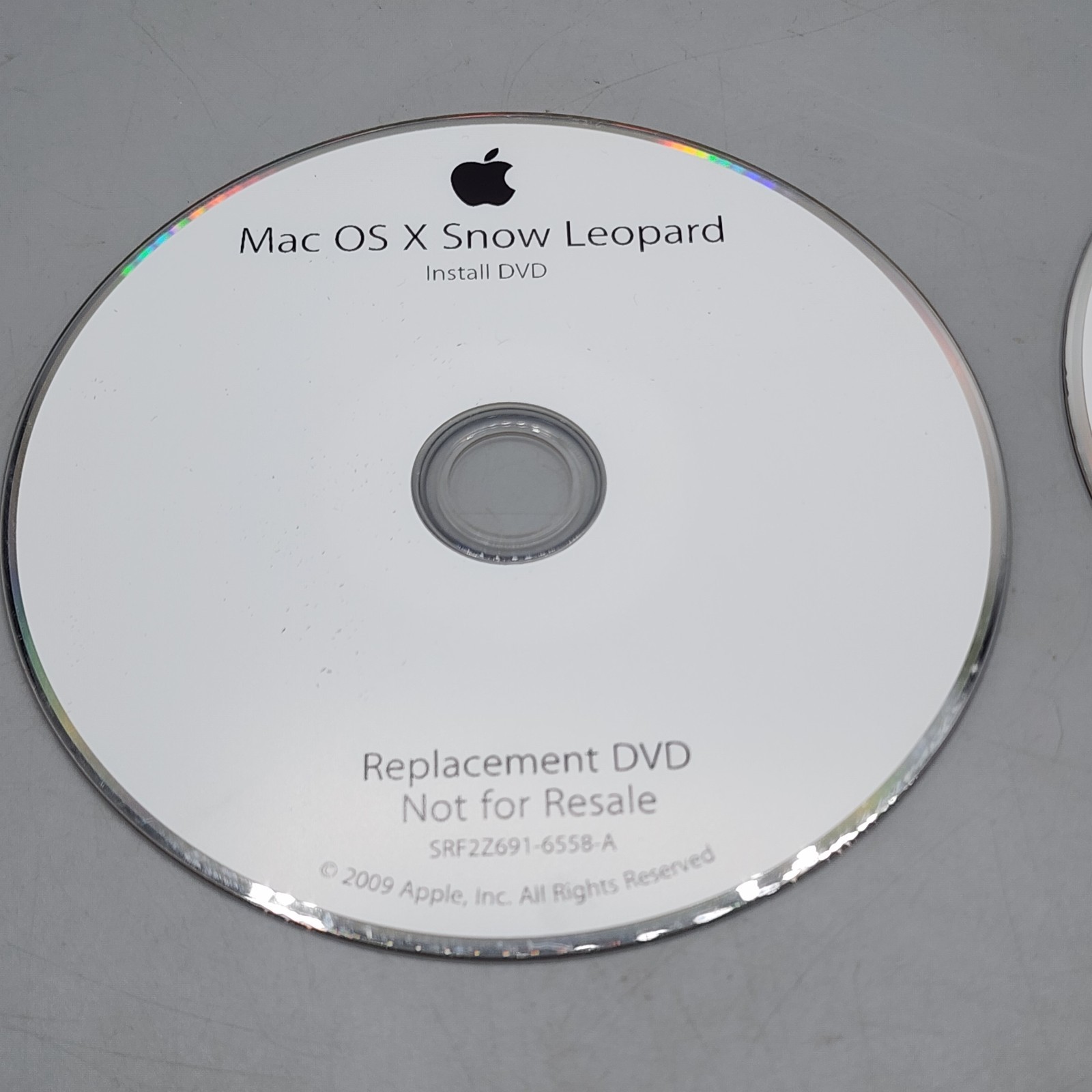 Mac OS X Snow Leopard Install DVD Replacement MacBook 2009 + Bonus 10.5 Disc