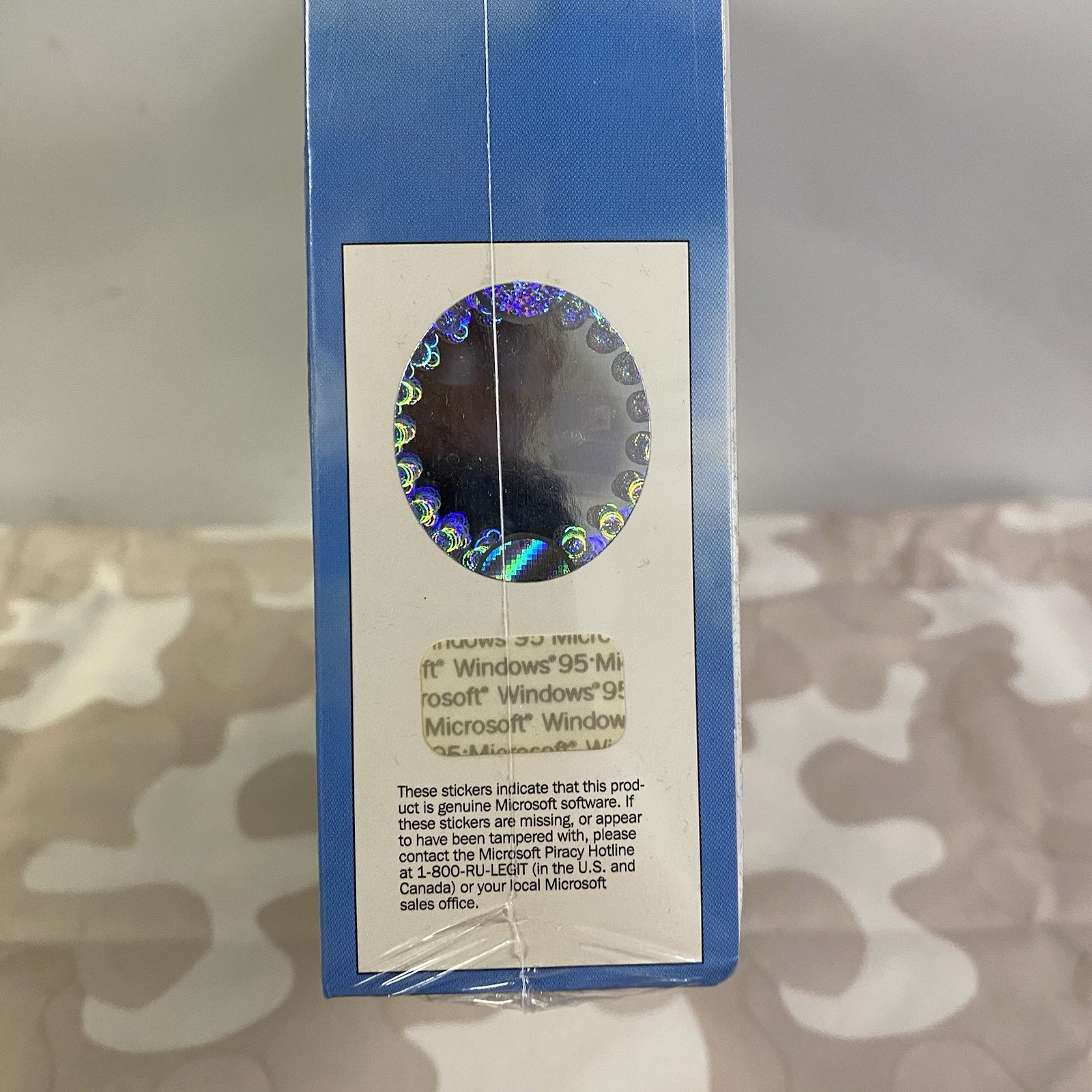 Microsoft Windows 95 Upgrade 3.5 Floppy SEALED Promo Sample Vintage 1995 Sealed
