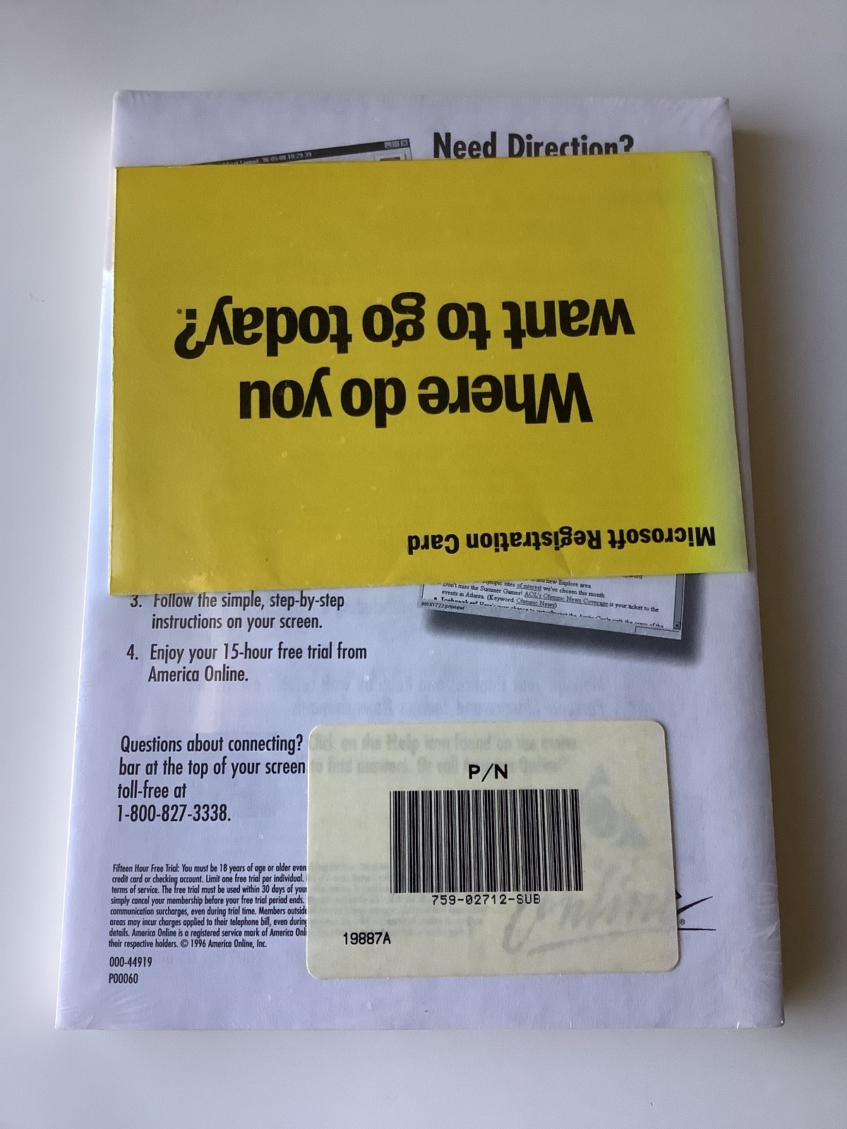 Toshiba Windows 98 Manual with License Key Sealed NO CD