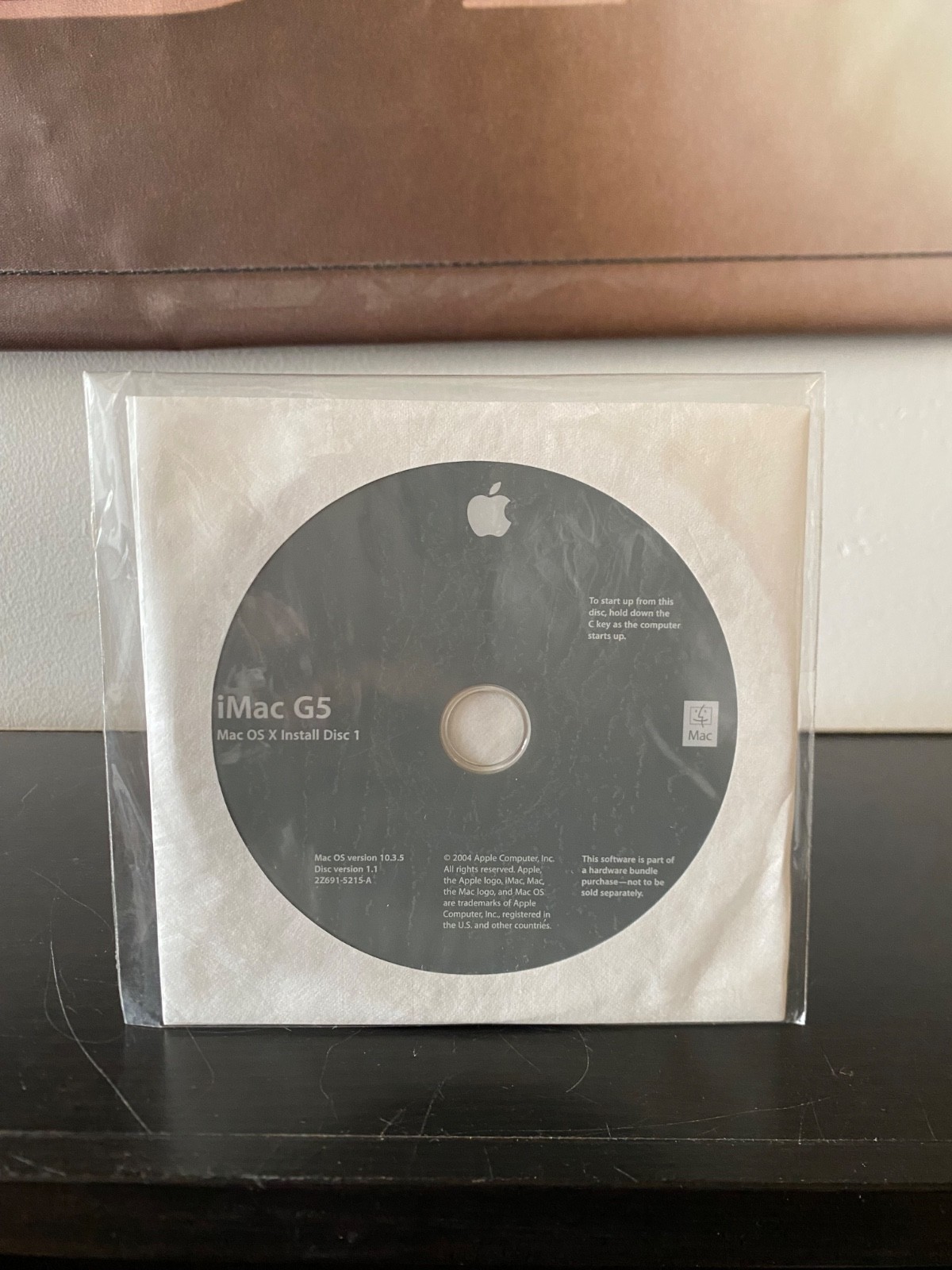 2004 iMac G5 Mac OS X Software Install Disc Set Version 10.3.5 BRAND NEW SEALED