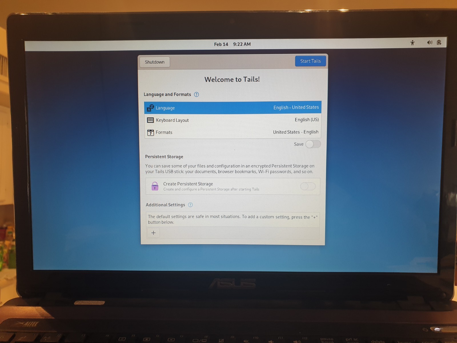 Linux Tails 7.4.1, 64-bit, Bootable Live USB Flash Drive – Leave No Trace
