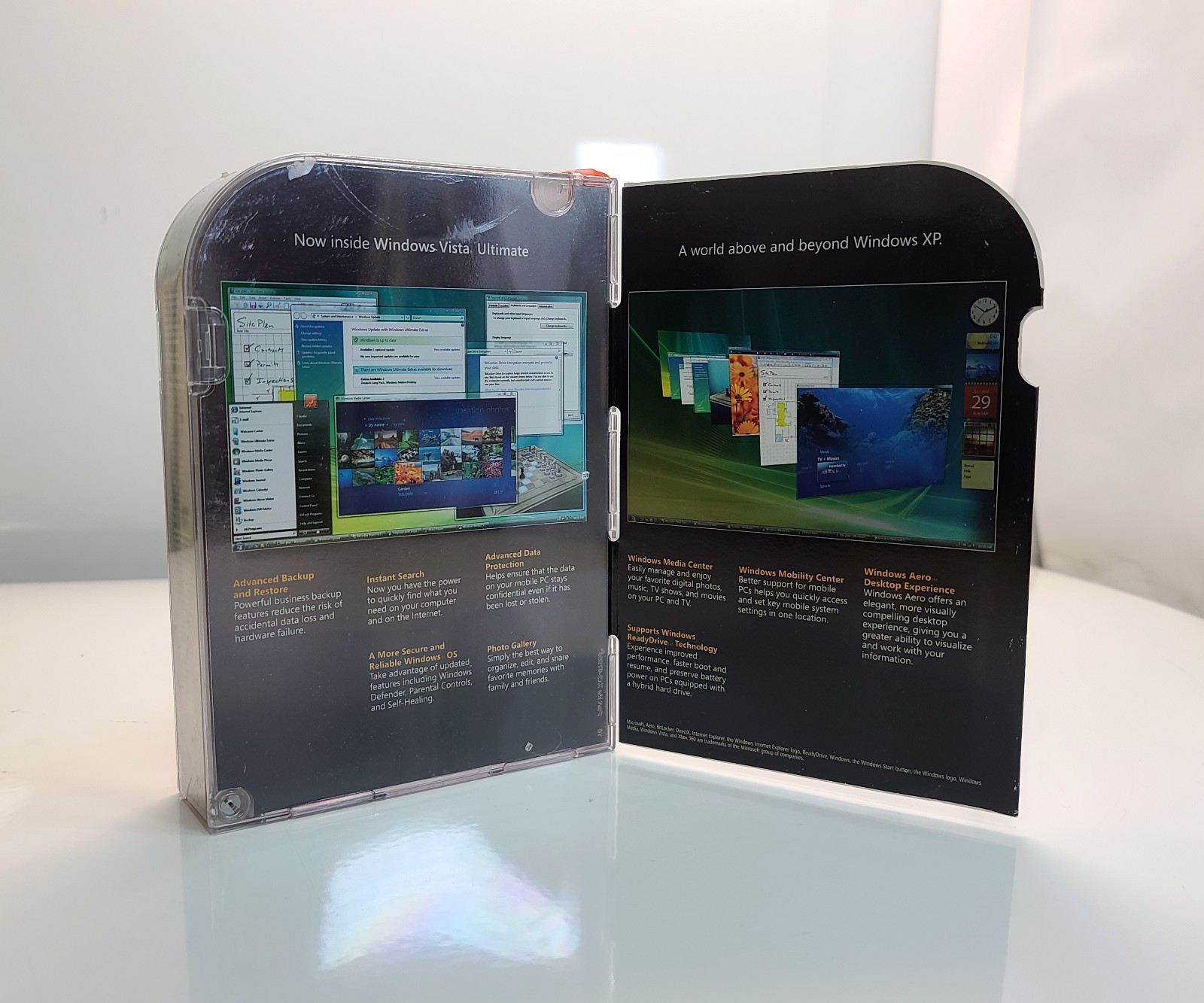 Microsoft Windows Vista Ultimate Upgrade SP1 32 & 64-bit