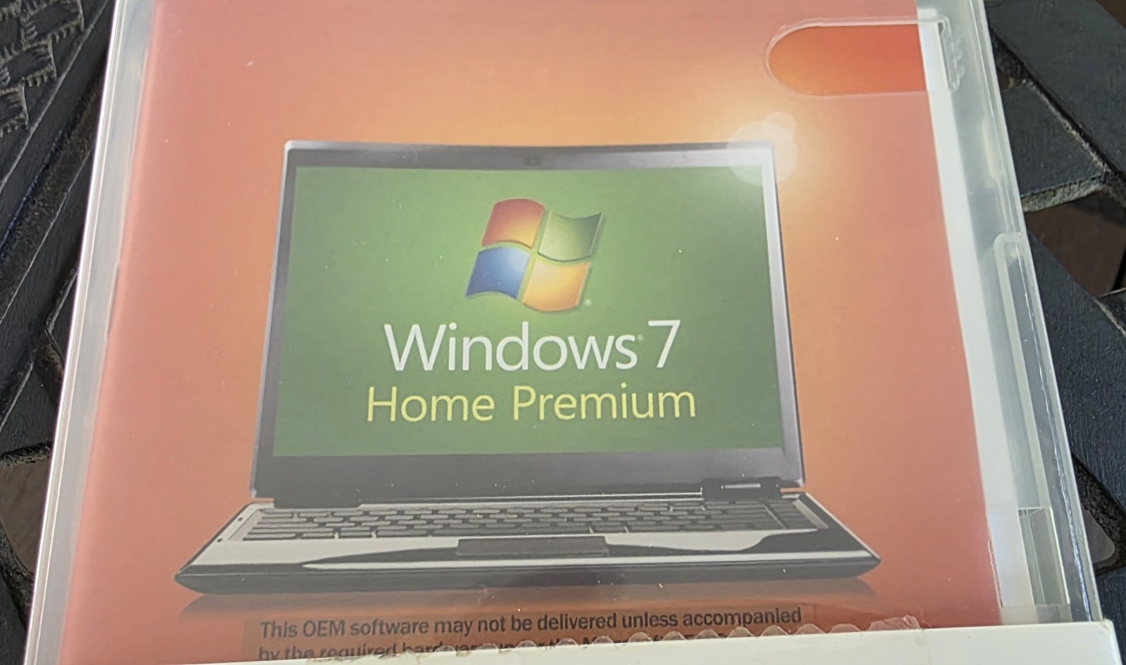 Microsoft Windows 7 Home Premium 32-Bit w/Product Key SP1 OEM DVD Used