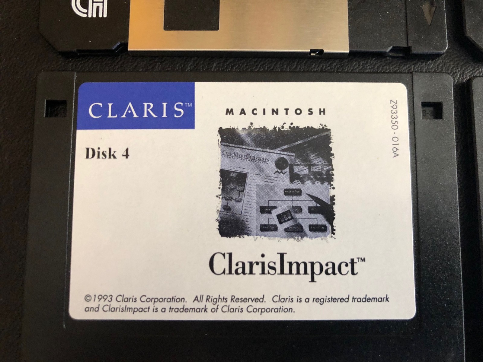 Claris Impact 6 Disk Set 3.5″ Floppy Diskette / Macintosh Computer Software