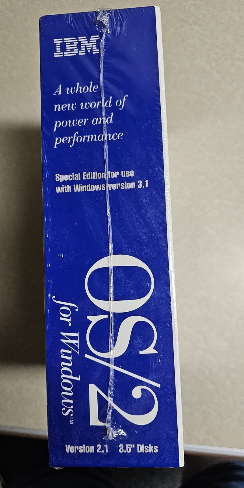 IBM OS/2 for Windows Version 3.1 on 3.5″ Floppy Disks 1993 Special Edition New