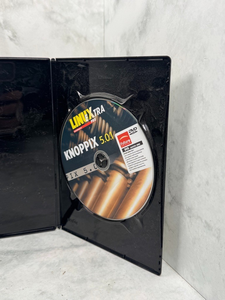 Knoppix 5.0.1 ULTRA RARE Linux DVD – Linux Pro Extra August 2006