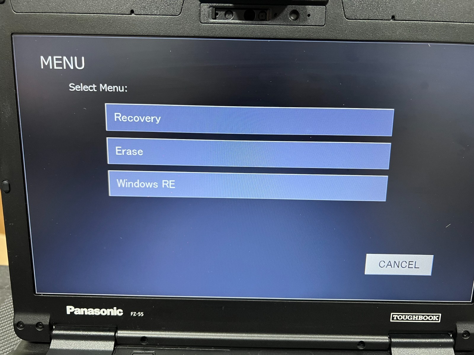 Panasonic FZ-55 mk1 Win10 Pro 20h2, TOUGHBOOK , USB RECOVERY DRIVERS SYSTEM