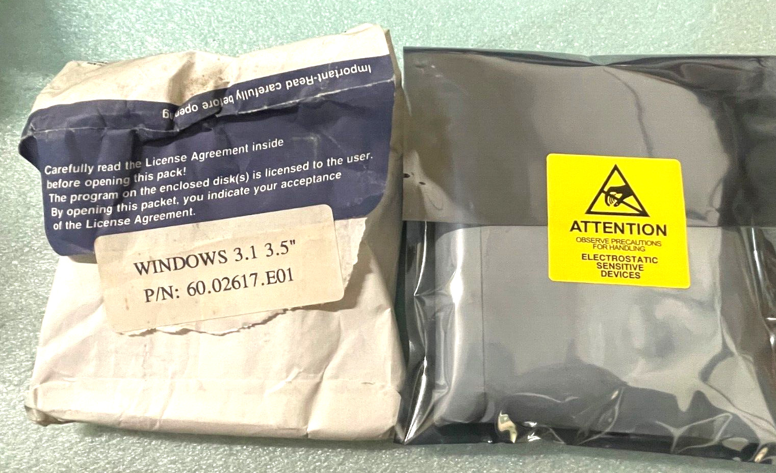 VINTAGE OPENED ACER OEM MICROSOFT WINDOWS 3.1 – SIX 1.44MB DISC SET RM4-SW2