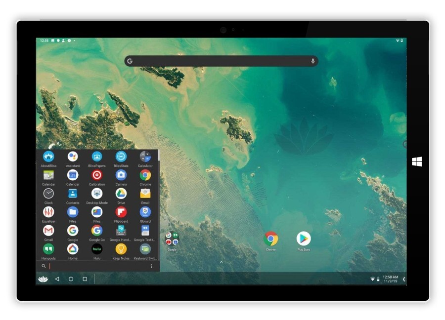Bliss OS (Android OS x64) Live USB + Installer – Android on PC – At it’s best!