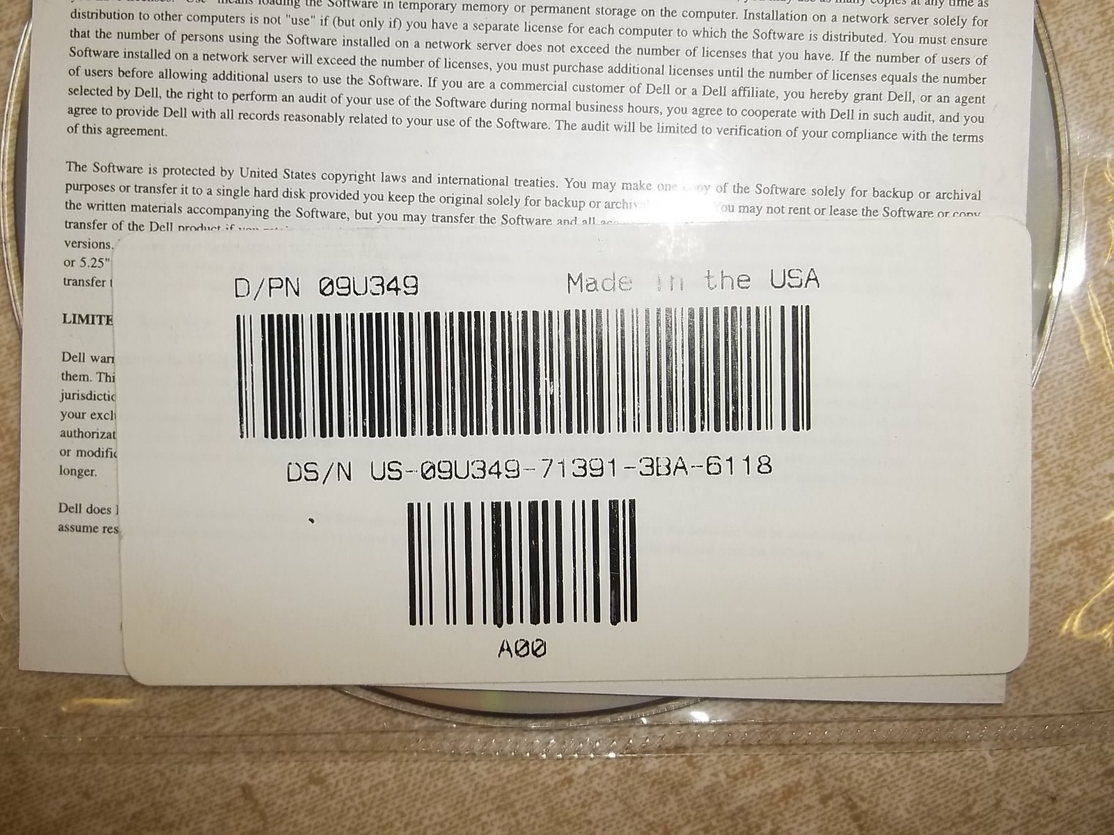 Dell Application Disc Roxio Easy CD Creator 5.3.4 SP8 Basic T0408 Rev. A00