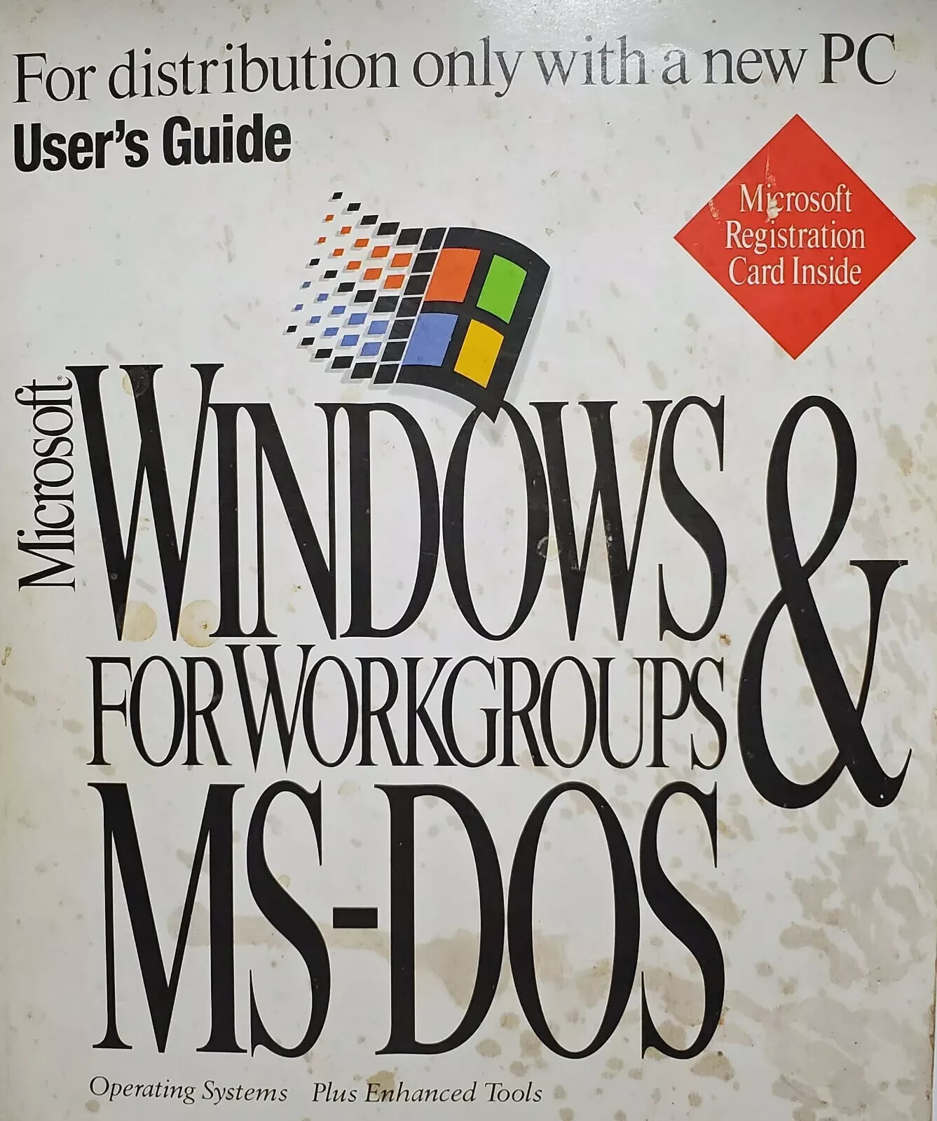 Microsoft MS-DOS 6.22 and Windows 3.1 for Workgroups Full Version | No Floppy