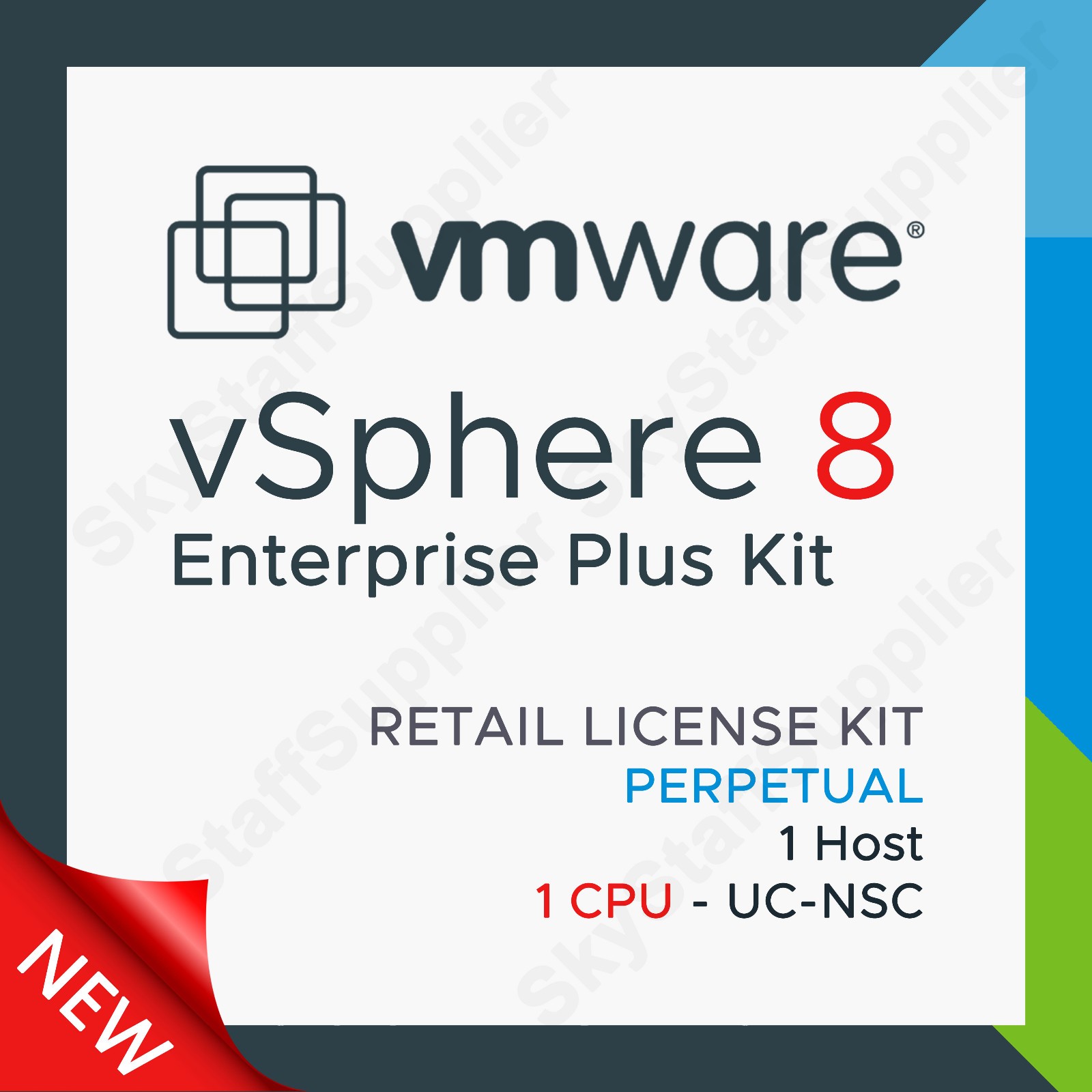 vSENT-8 EPP | Hypervisor Enterprise Plus Retail B/O License Pack