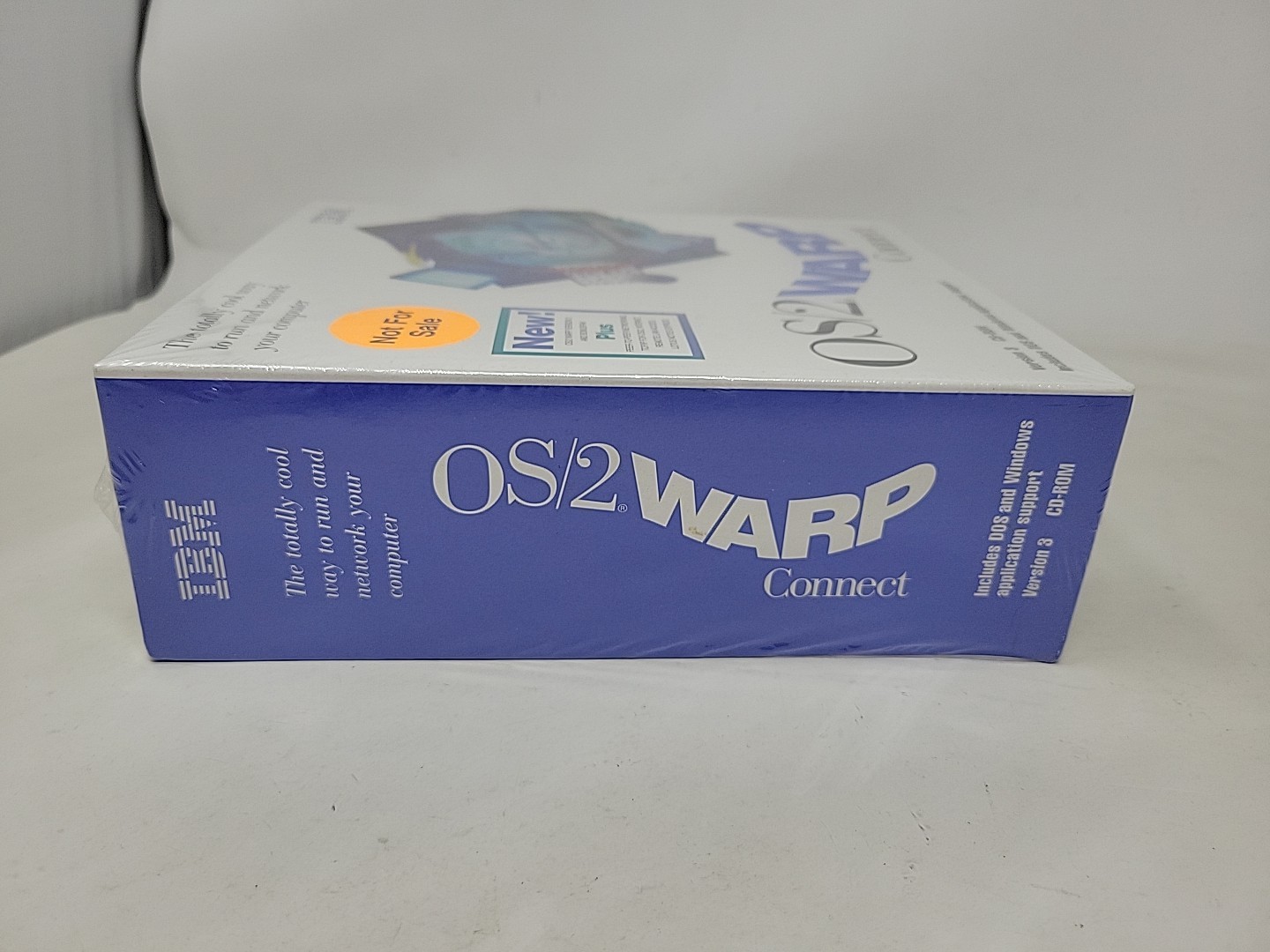 *NEW SEALED* IBM OS/2 Warp Connect Version 3 CD-Rom Vintage Computer Software