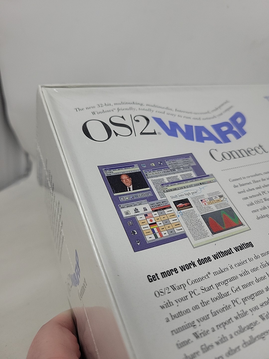 *NEW SEALED* IBM OS/2 Warp Connect Version 3 CD-Rom Vintage Computer Software
