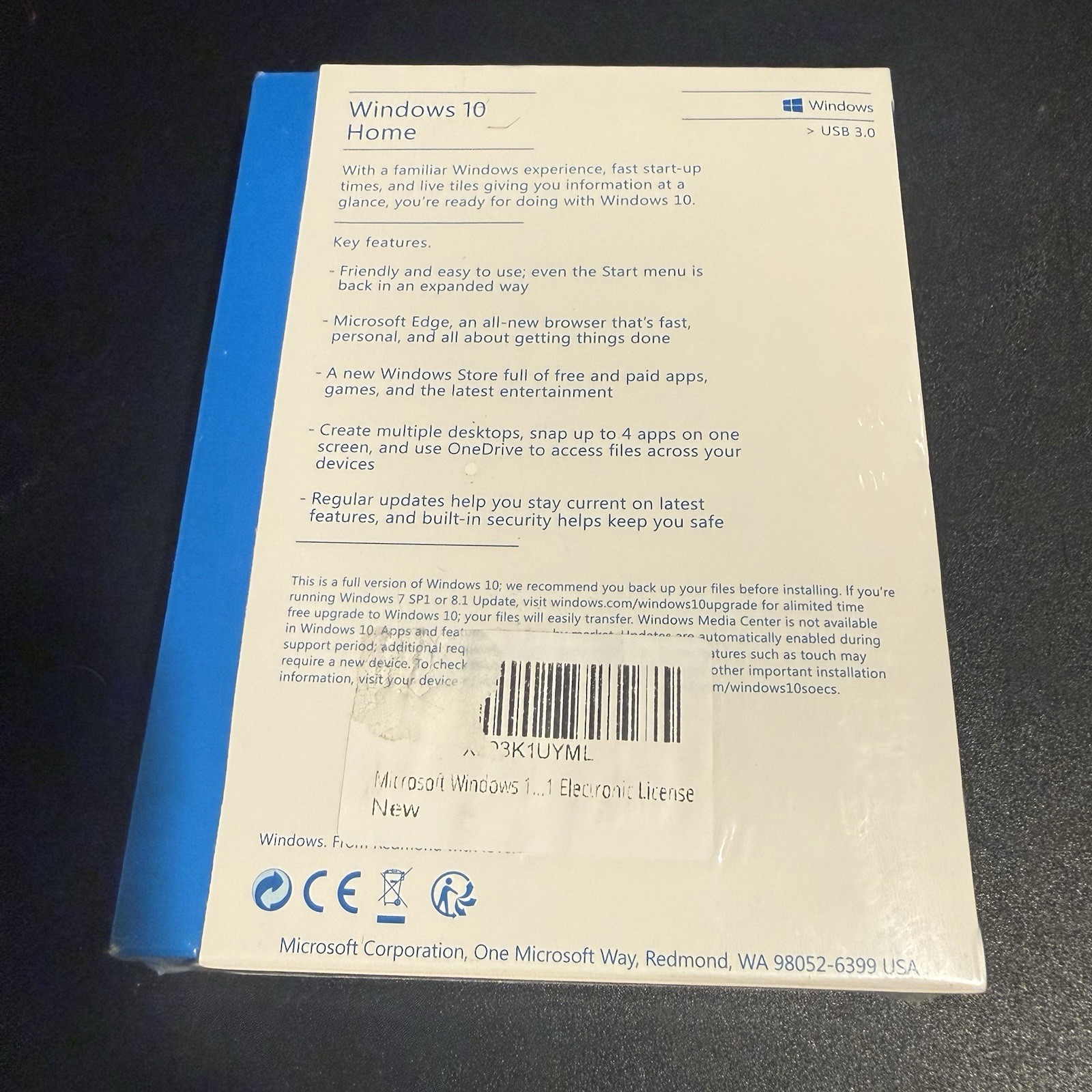 Microsoft Windows 10 Professional 32/64-Bit – USB