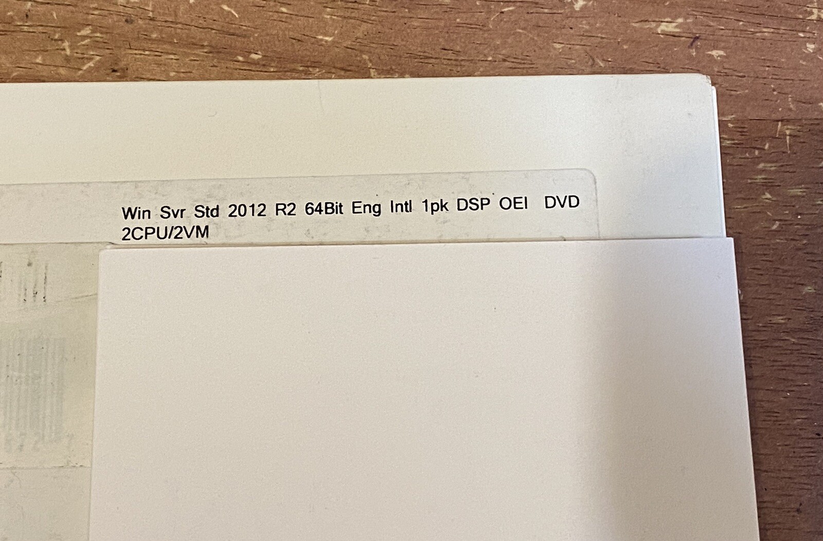 WINDOWS SVR STD 2012 R2 X64 ENGLISH 1PK DSP OEI DVD 2CPU/2VM