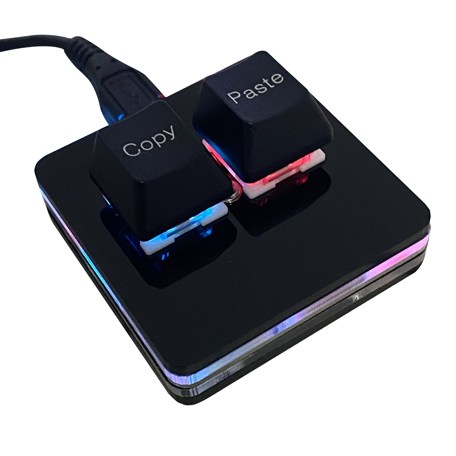 BTXETUEL Copy and Paste 2-Key Keyboard SAYO OSU Keypad Hotswap One Handed Mec…