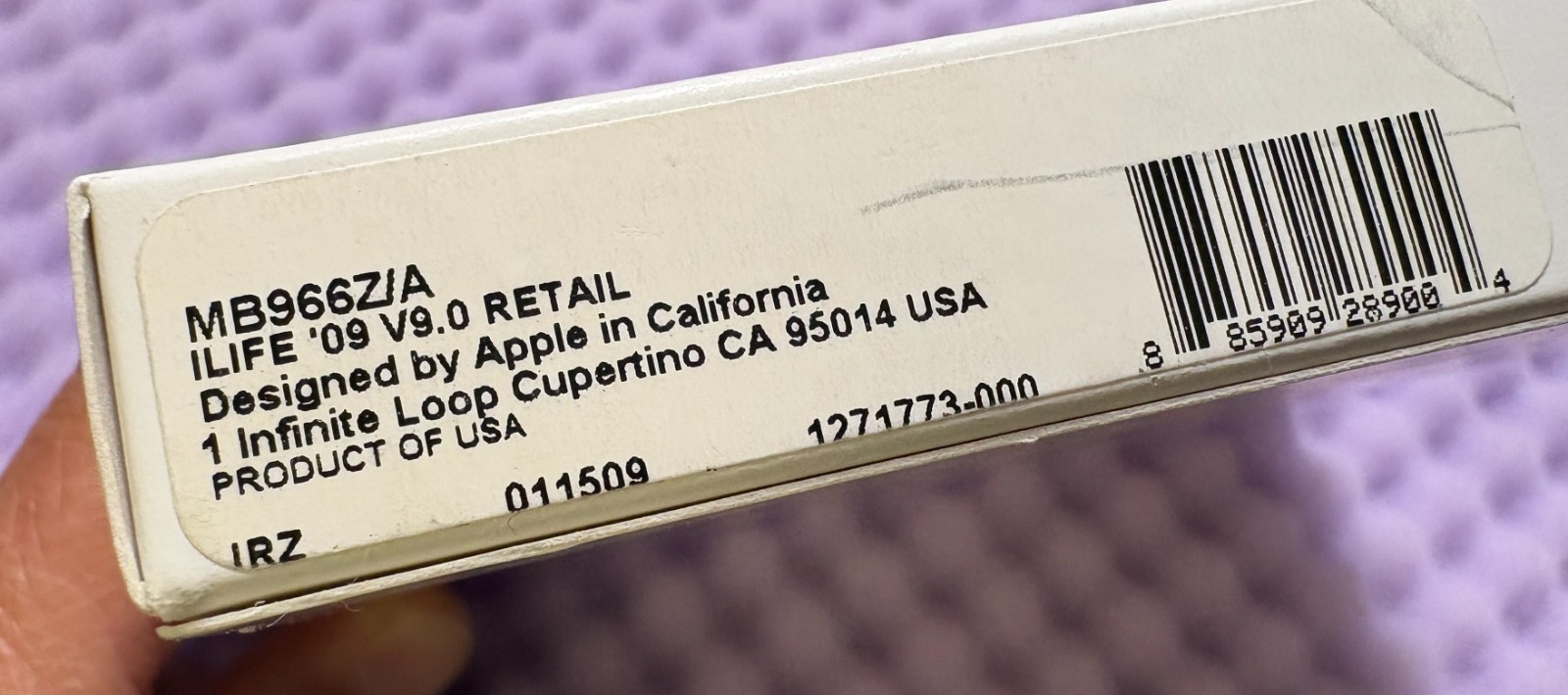Retro Mac Upgrade: MacOS X Leopard & iLife’09 (RETAIL, Original Box)