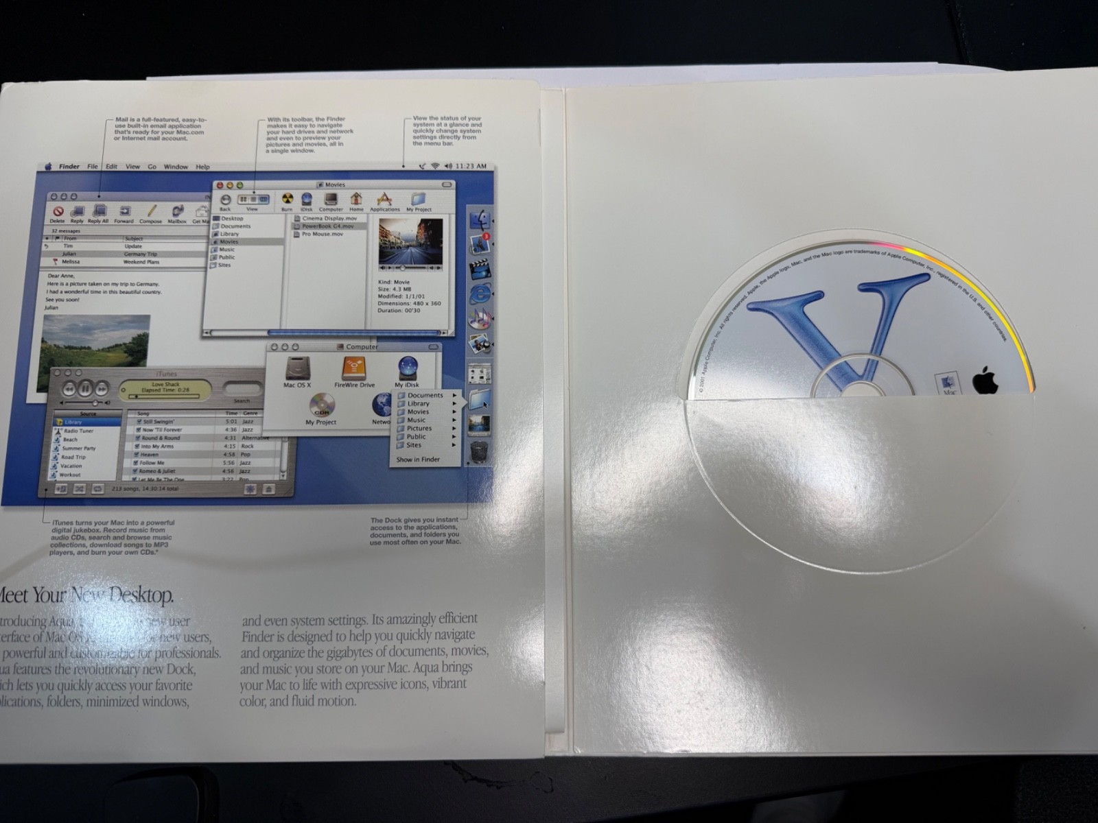 Apple Mac OS X Version 10.1 Upgrade CD