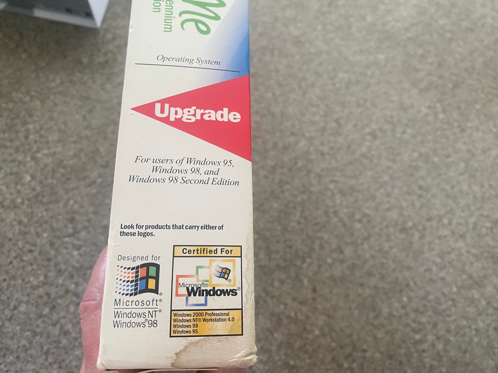 Microsoft Windows ME Millennium Edition- Upgrade W/ Product Key flawless disc