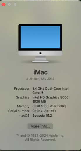 Easily Upgrade Your Old 2007-2017 iMac MacBook Pro Air Mini to MacOS 15 Sequoia!